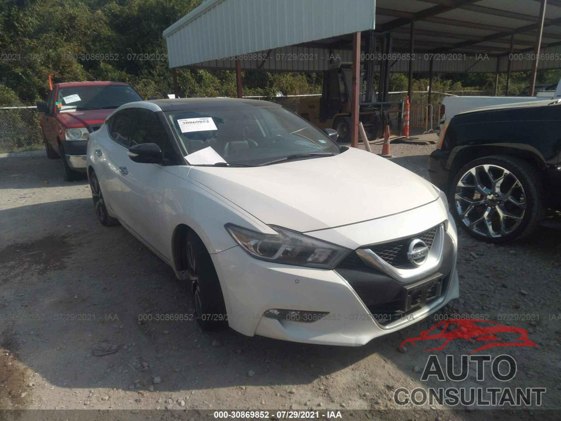 NISSAN MAXIMA 2016 - 1N4AA6AP9GC376534