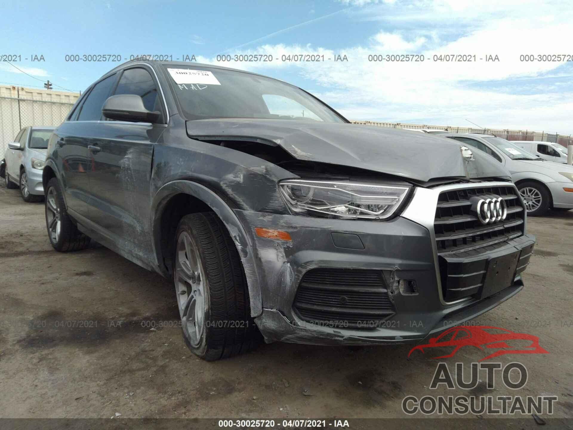 AUDI Q3 2016 - WA1BFCFS6GR012249