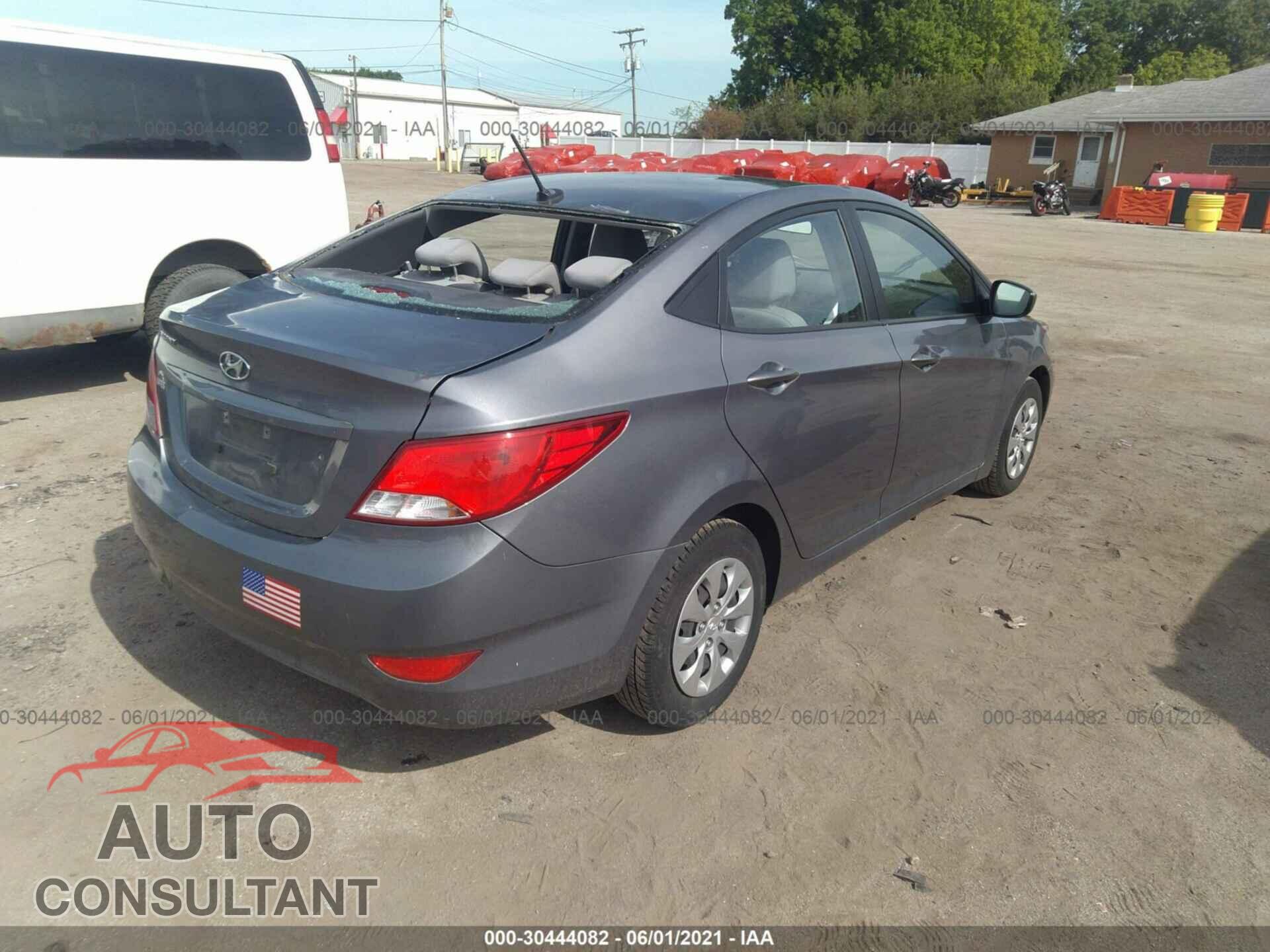 HYUNDAI ACCENT 2017 - KMHCT4AE3HU232565