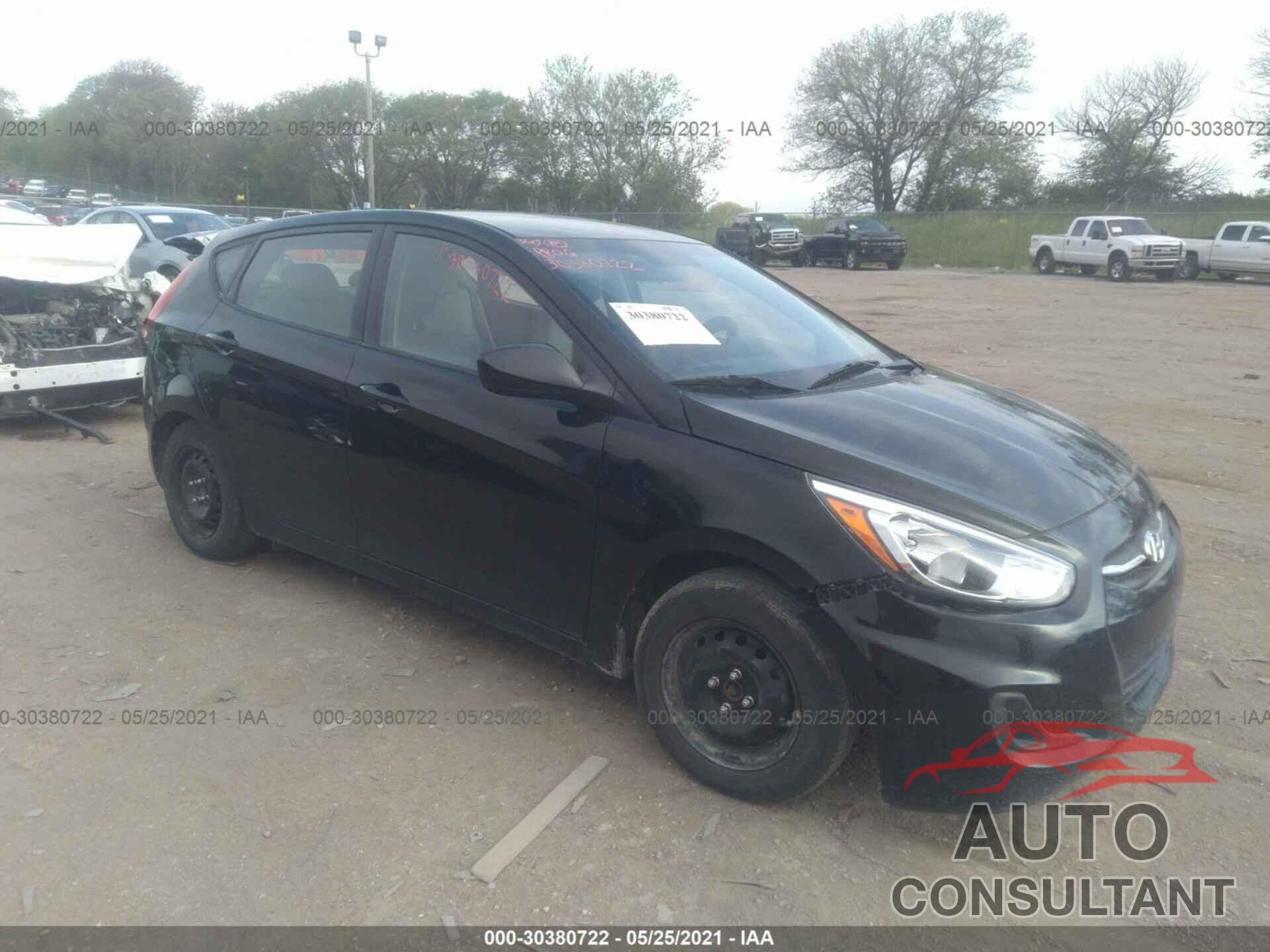 HYUNDAI ACCENT 2017 - KMHCT5AE6HU325747