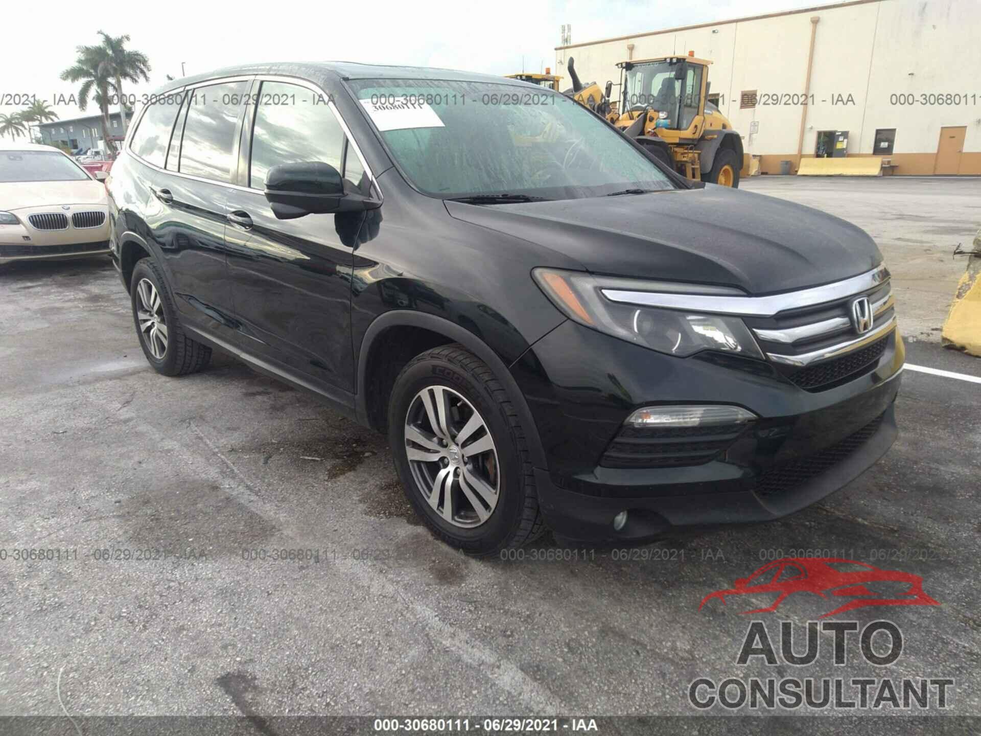 HONDA PILOT 2016 - 5FNYF6H52GB126196