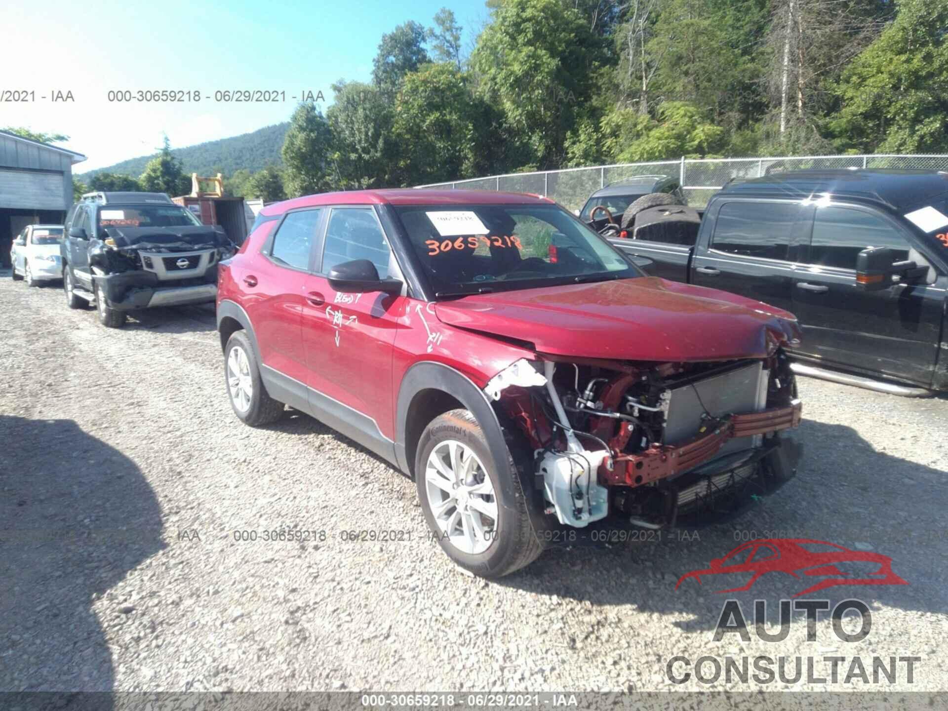 CHEVROLET TRAILBLAZER 2021 - KL79MNSL9MB072872