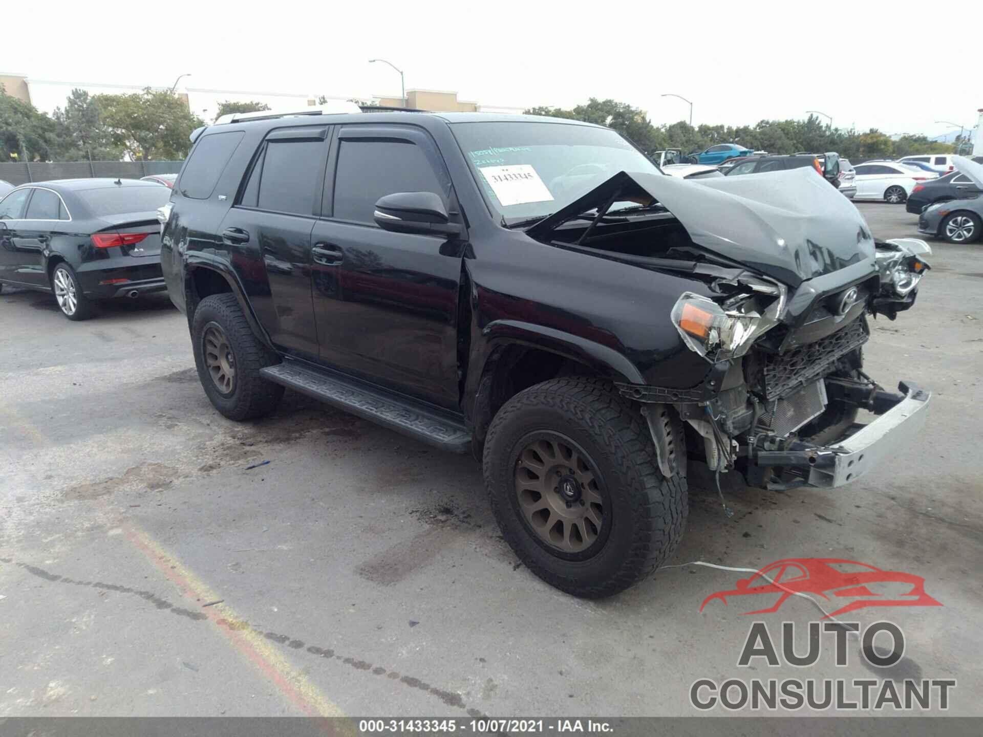 TOYOTA 4RUNNER 2016 - JTEZU5JR6G5147468