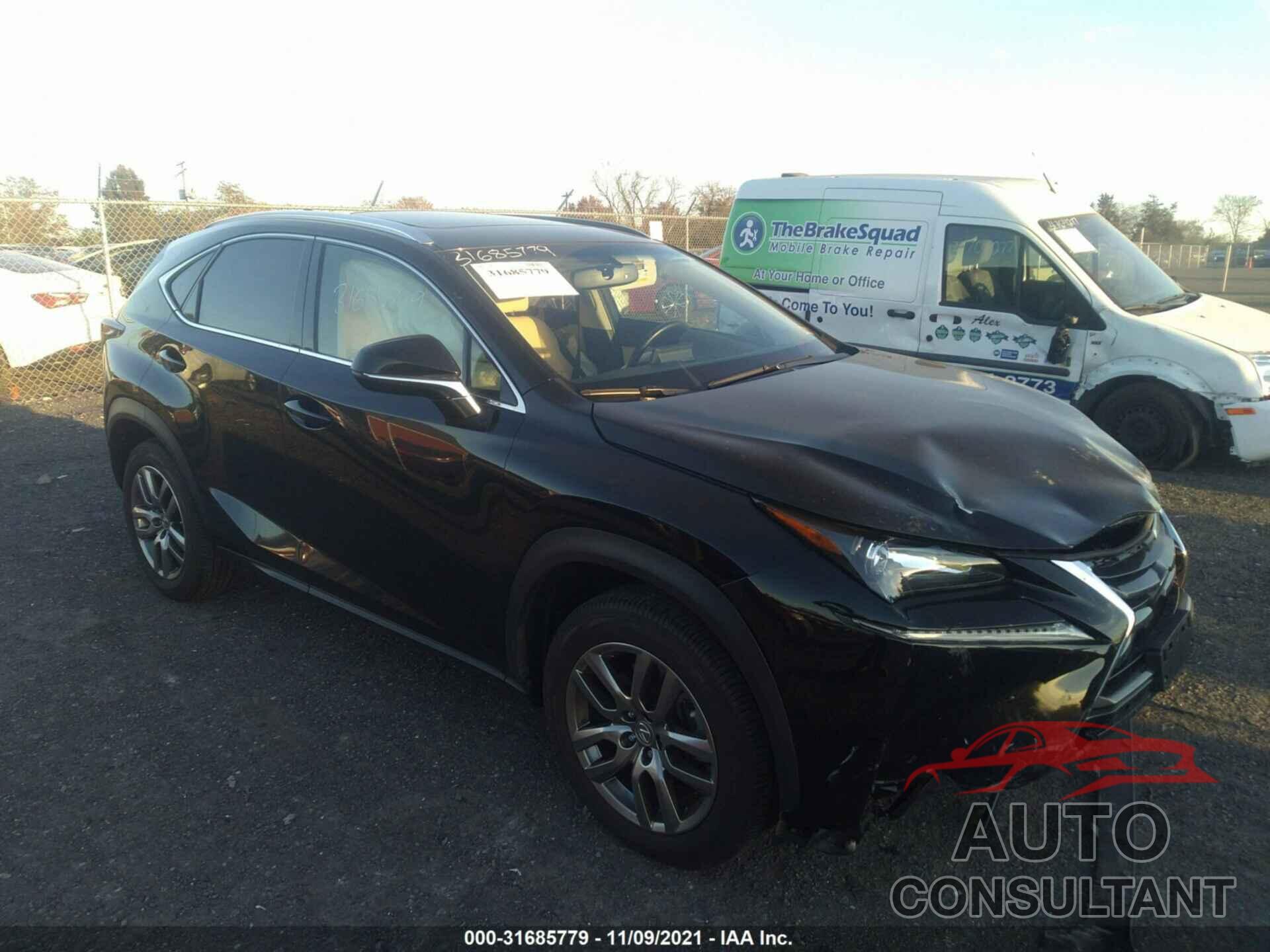 LEXUS NX 200T 2016 - JTJBARBZ1G2093581