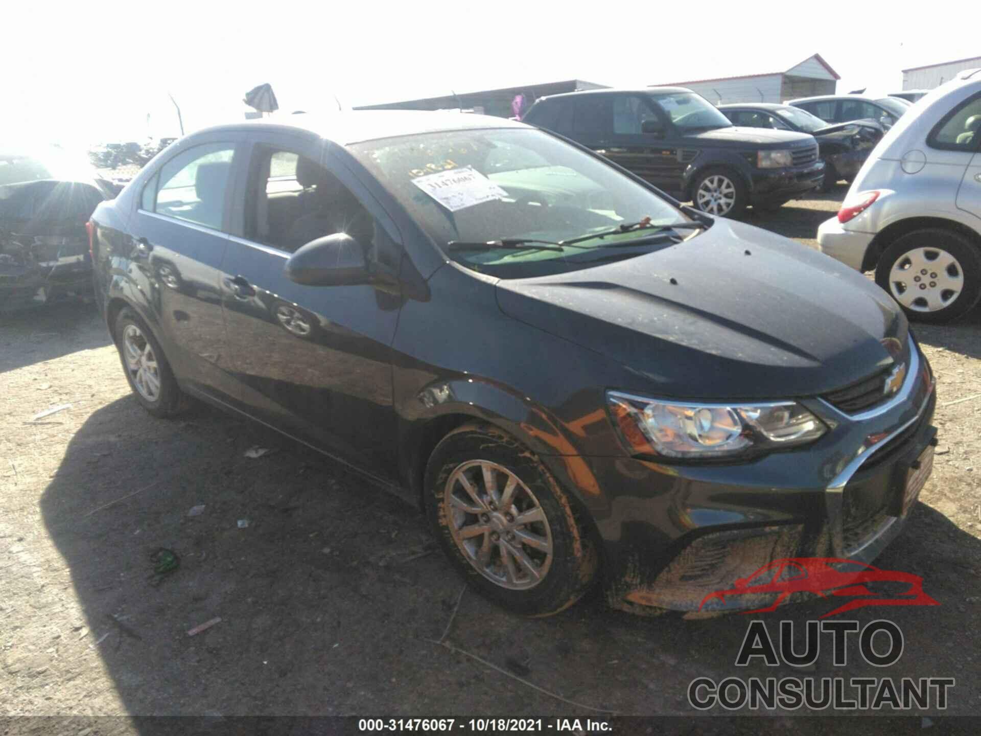 CHEVROLET SONIC 2017 - 1G1JD5SG3H4123806