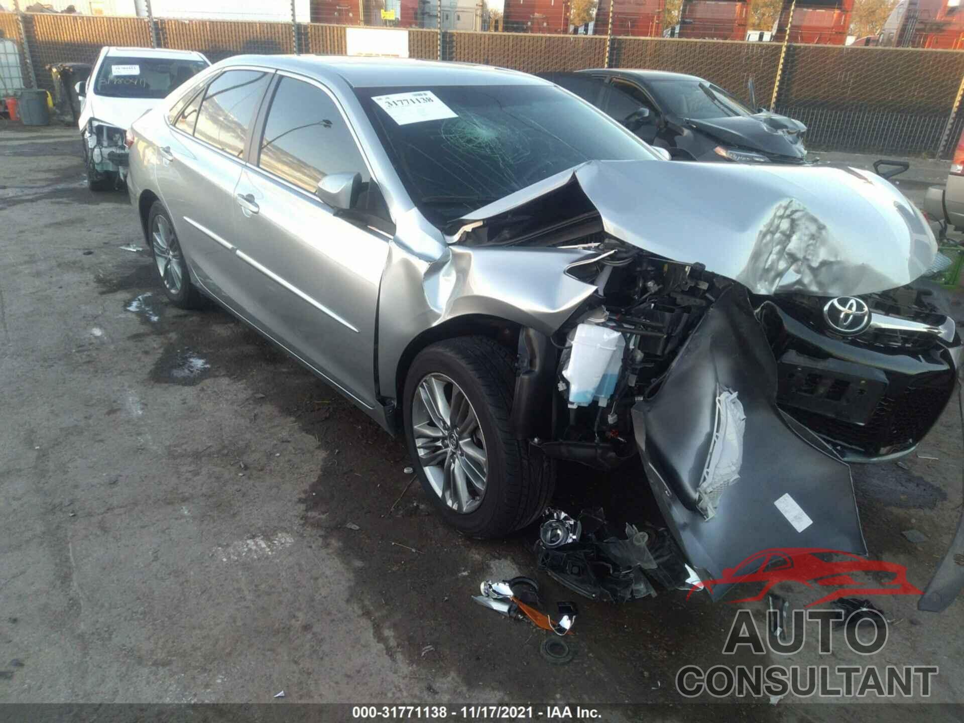 TOYOTA CAMRY 2017 - 4T1BF1FK0HU315046