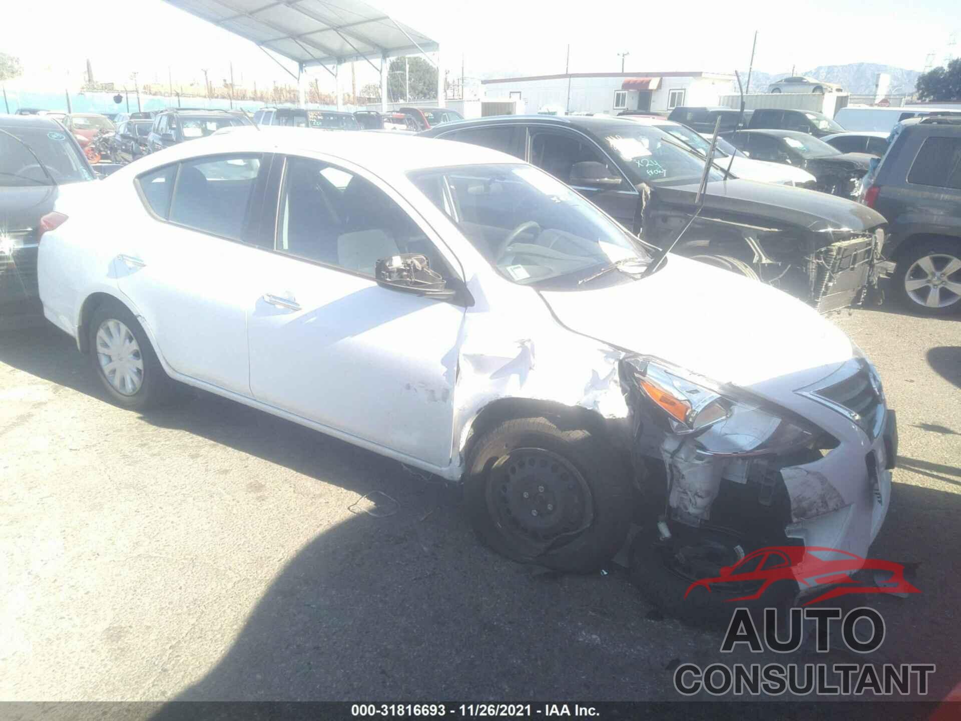 NISSAN VERSA 2016 - 3N1CN7AP3GL849297