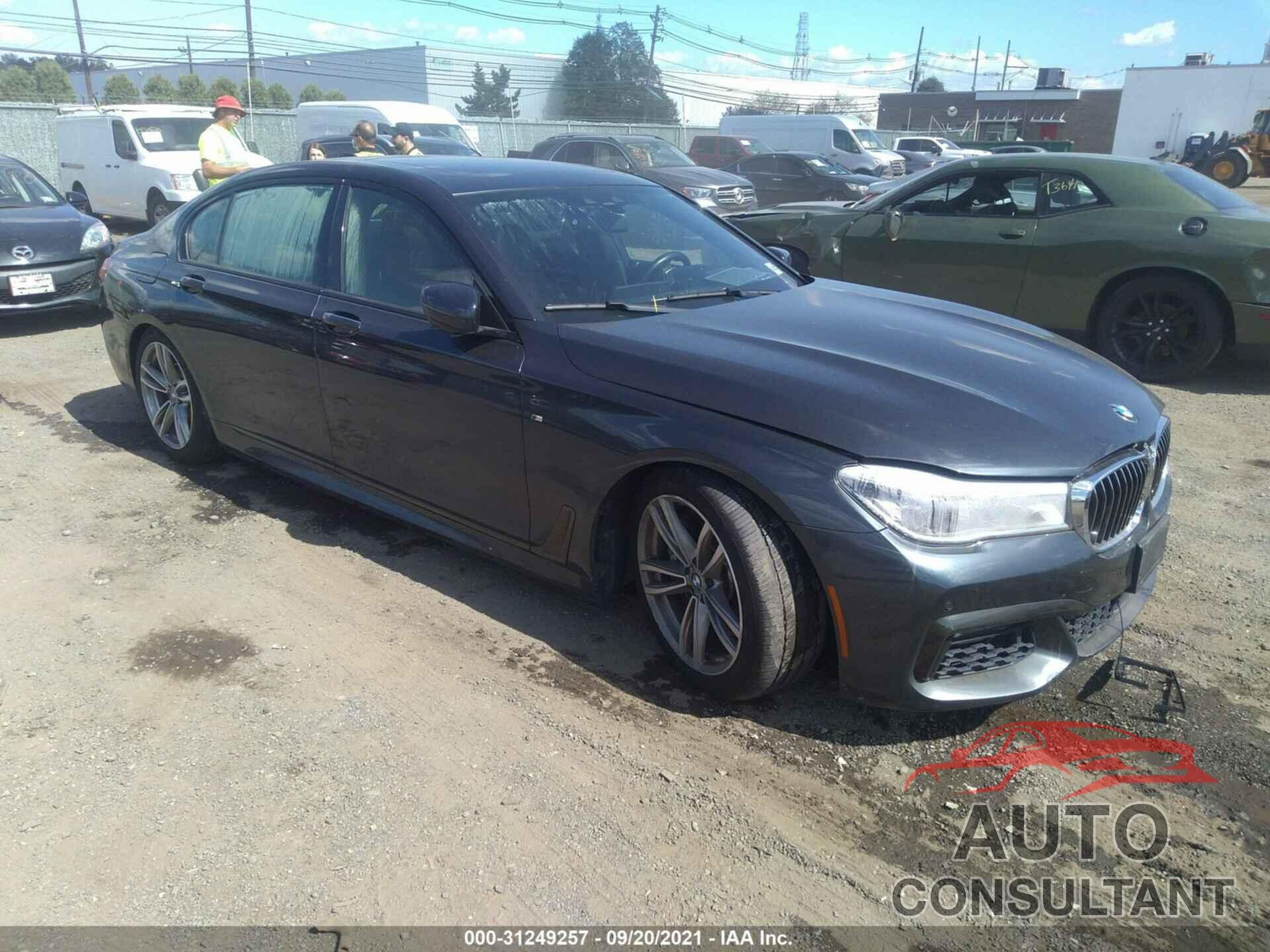 BMW 7 SERIES 2016 - WBA7F2C51GG417951