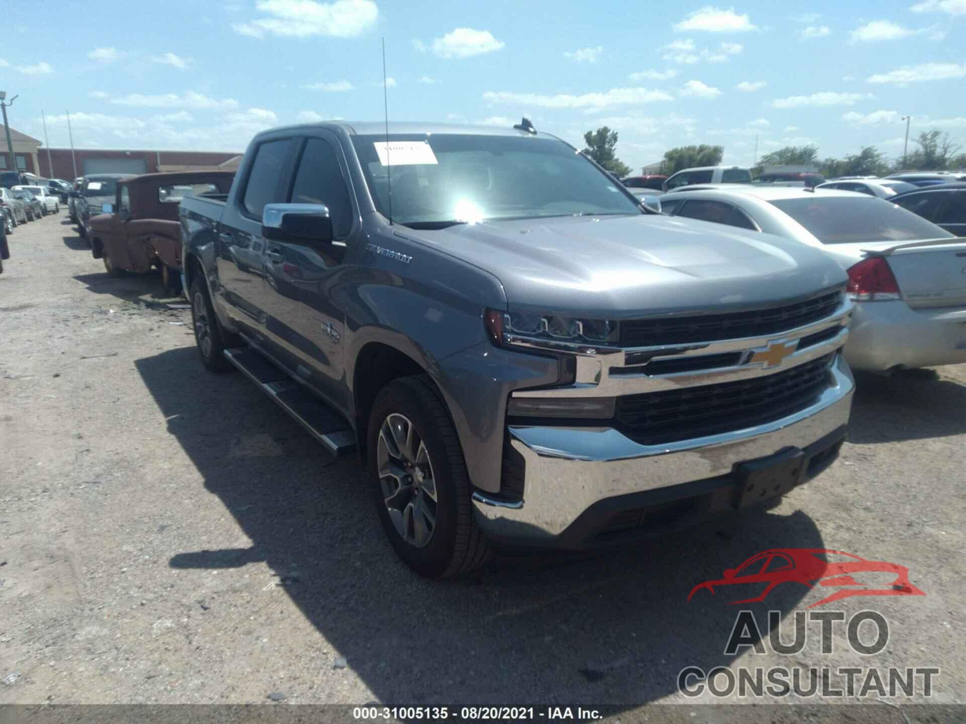 CHEVROLET SILVERADO 1500 2021 - 1GCPWCED5MZ222318