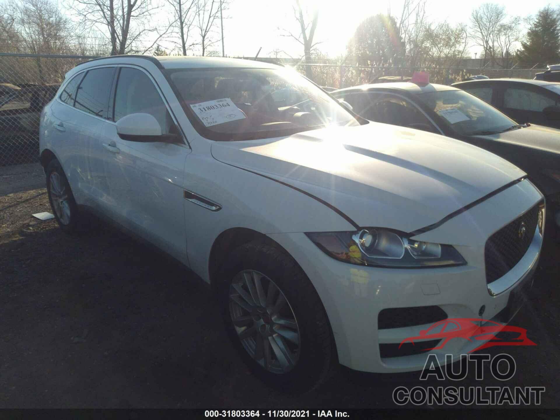 JAGUAR F-PACE 2017 - SADCK2BN0HA098923