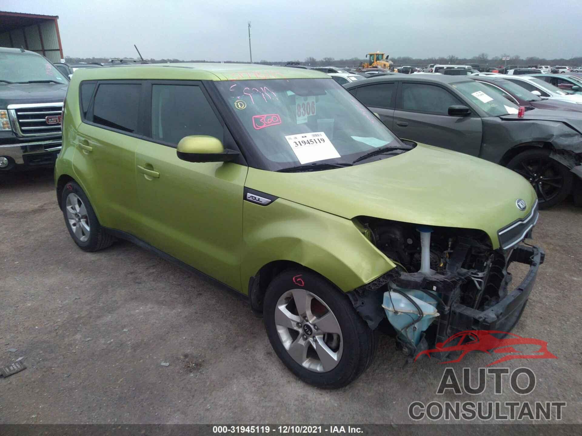 KIA SOUL 2019 - KNDJN2A2XK7917037