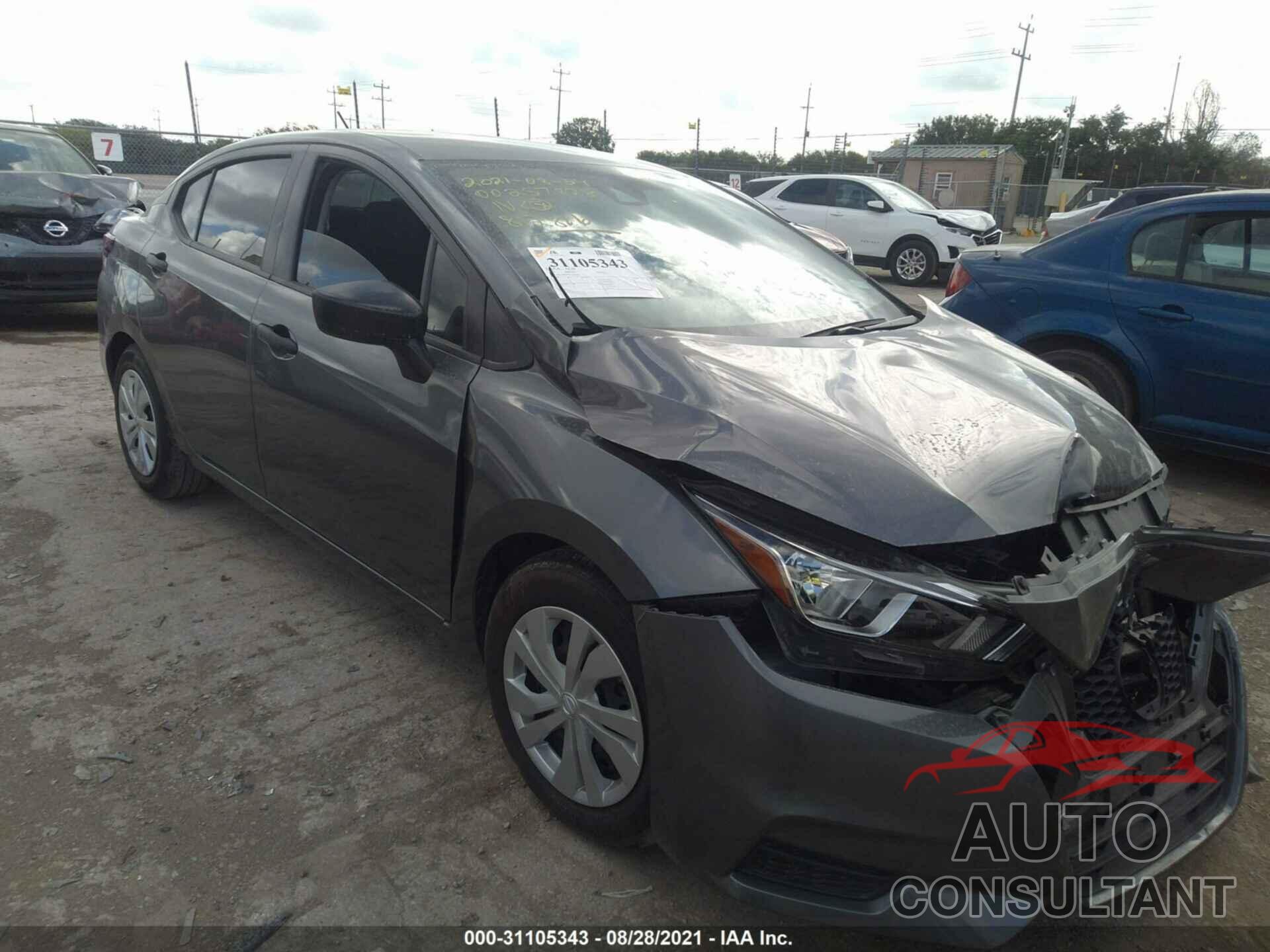 NISSAN VERSA 2020 - 3N1CN8DV0LL812816