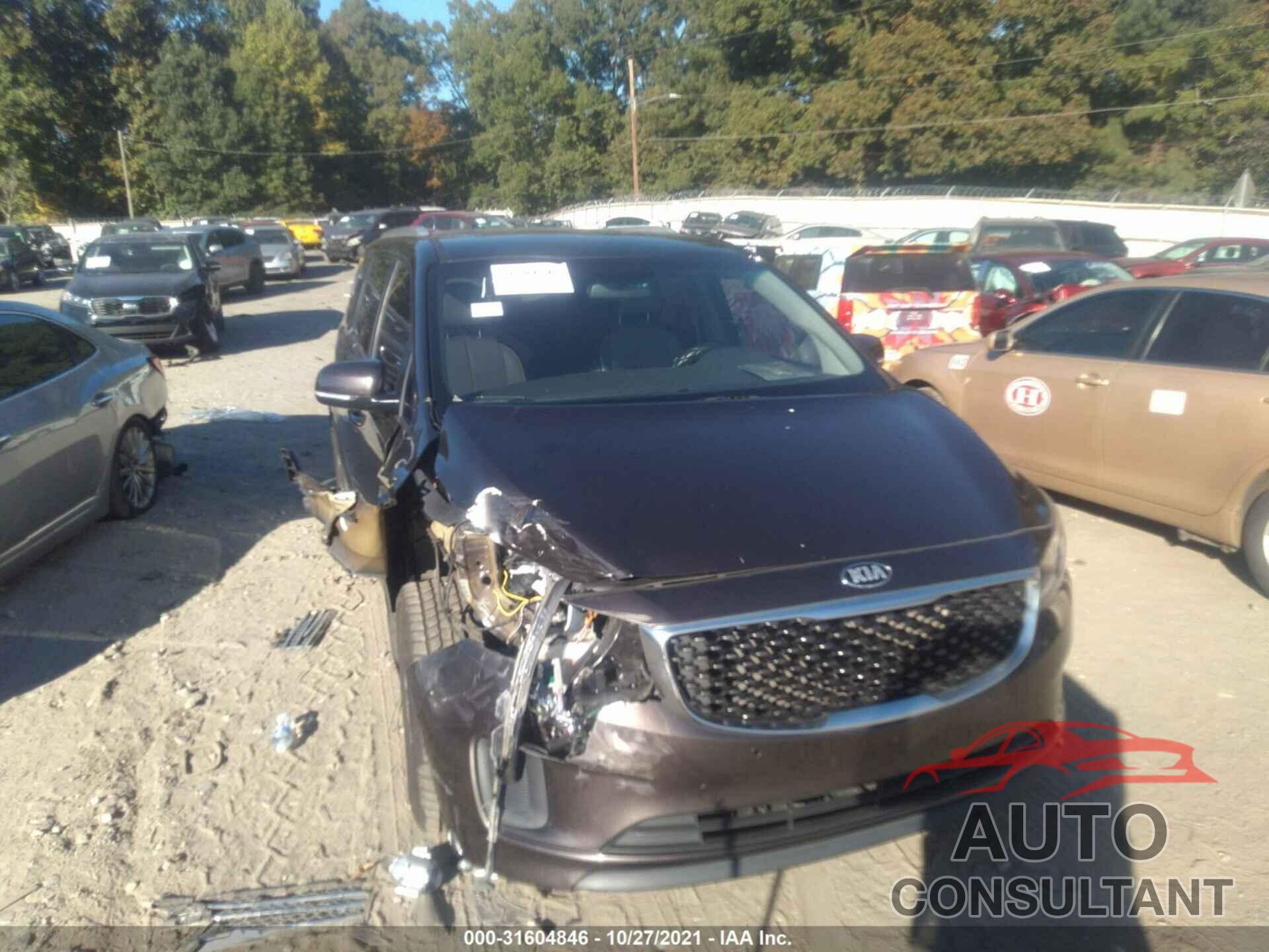 KIA SEDONA 2016 - KNDMB5C12G6211947