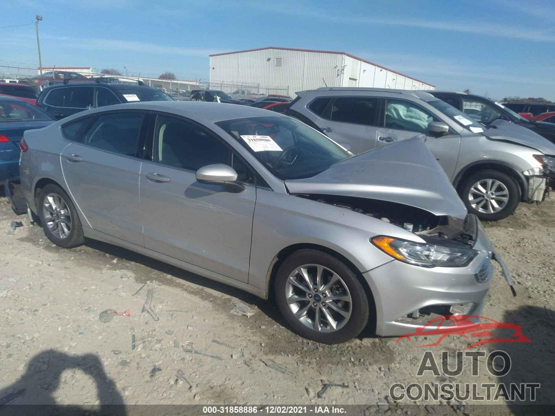 FORD FUSION 2017 - 3FA6P0H74HR332483