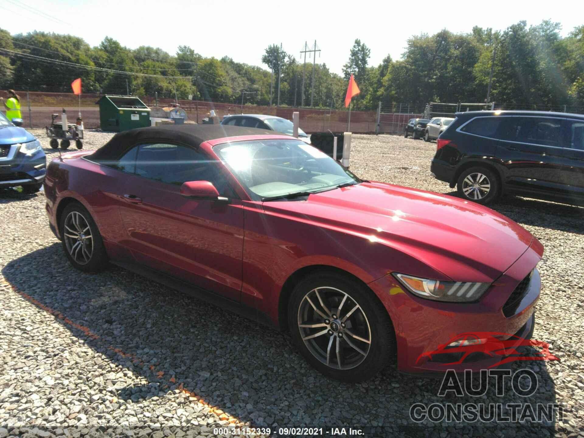 FORD MUSTANG 2017 - 1FATP8UH6H5279126