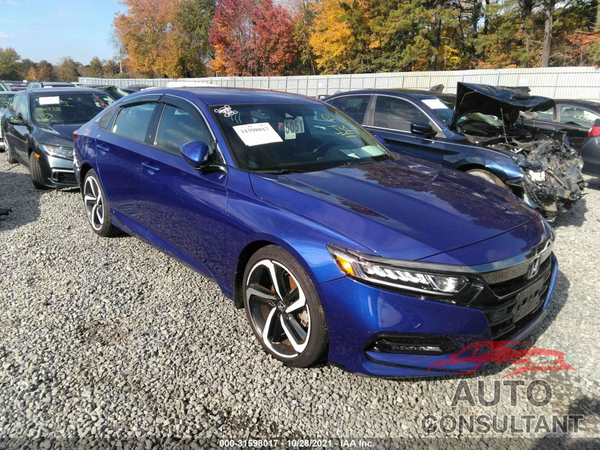 HONDA ACCORD SEDAN 2018 - 1HGCV1F38JA213071