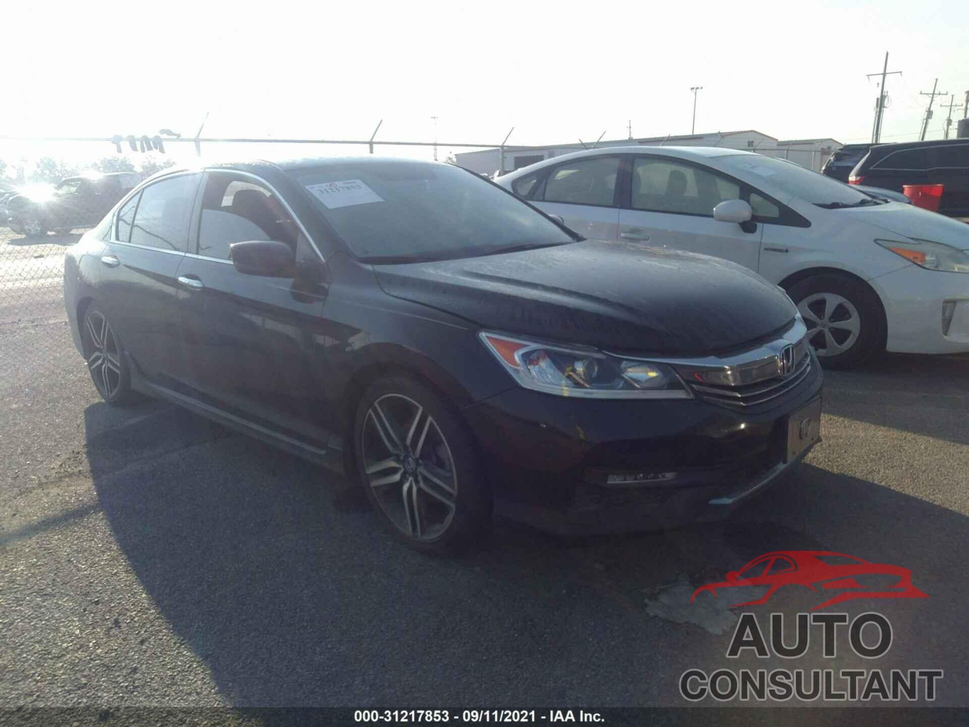 HONDA ACCORD SEDAN 2017 - 1HGCR2F5XHA128254