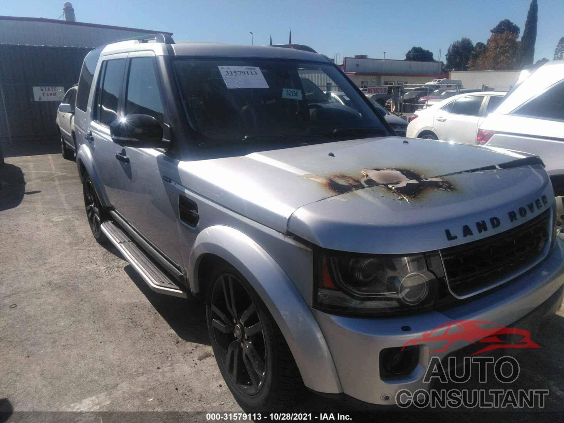LAND ROVER LR4 2016 - SALAG2V65GA814991