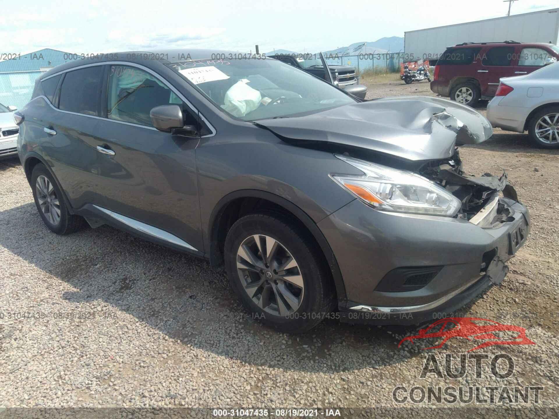 NISSAN MURANO 2016 - 5N1AZ2MHXGN103618