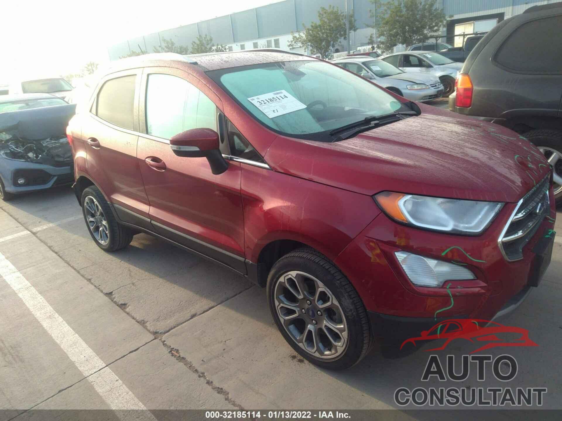 FORD ECOSPORT 2018 - MAJ6P1WLXJC210687