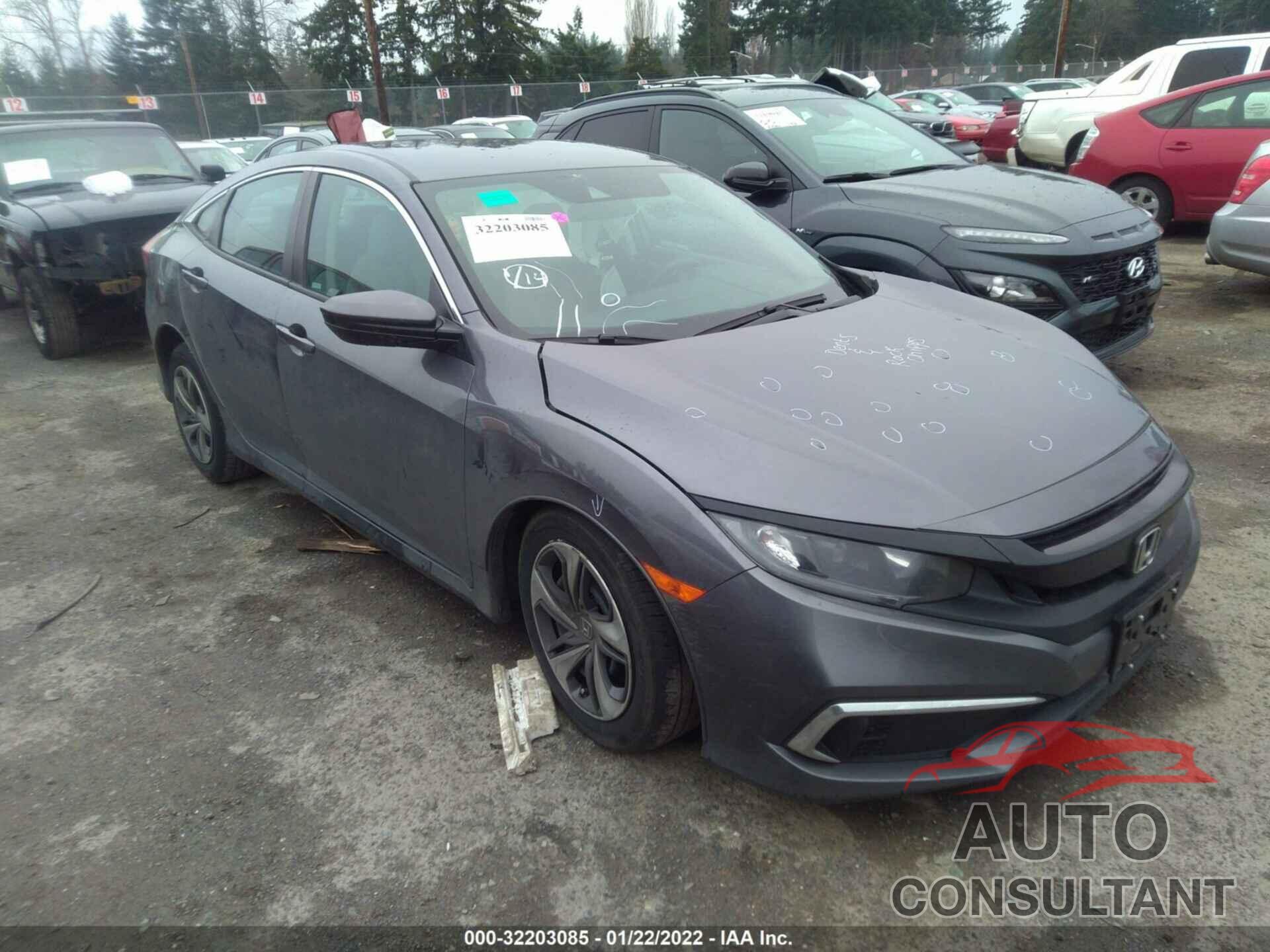 HONDA CIVIC SEDAN 2019 - 19XFC2F69KE208302