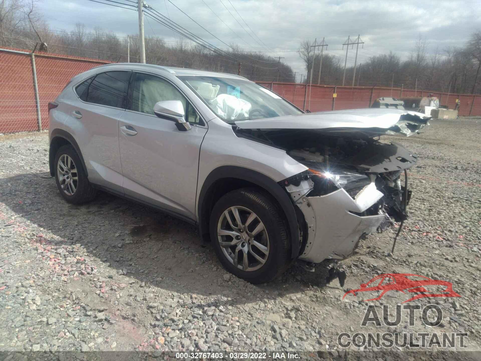 LEXUS NX 200T 2016 - JTJBARBZ8G2061615