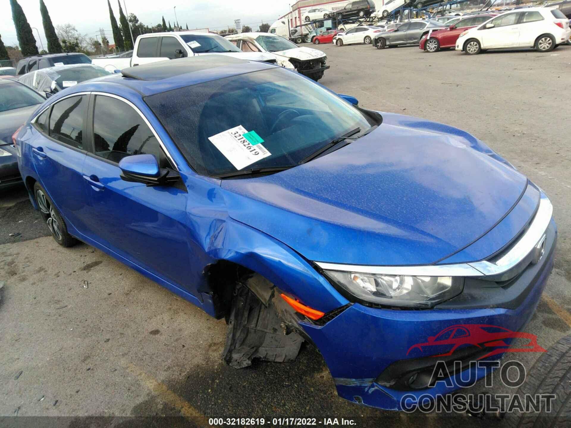 HONDA CIVIC SEDAN 2017 - 2HGFC1F75HH634537