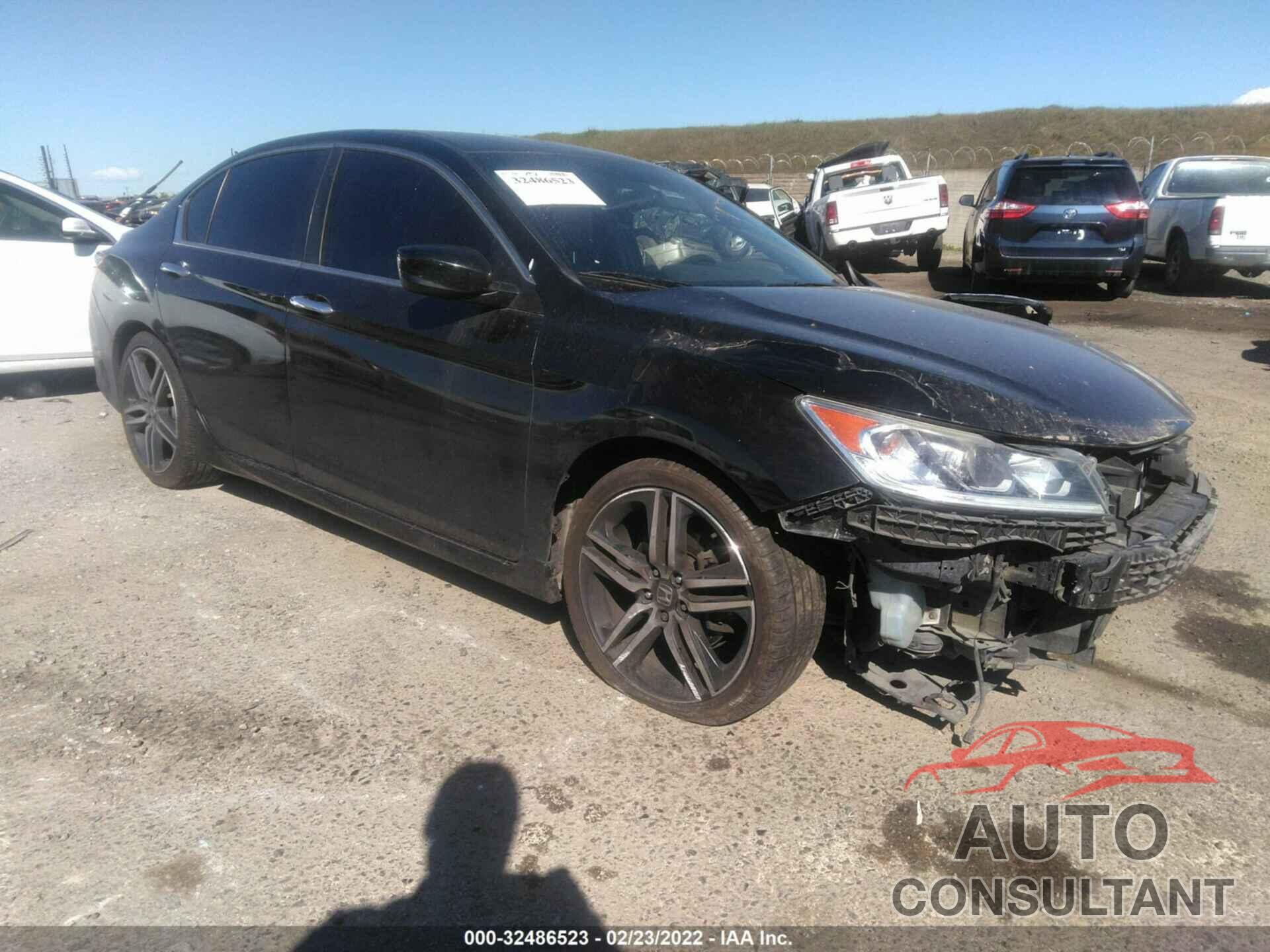 HONDA ACCORD SEDAN 2017 - 1HGCR2F1XHA025767