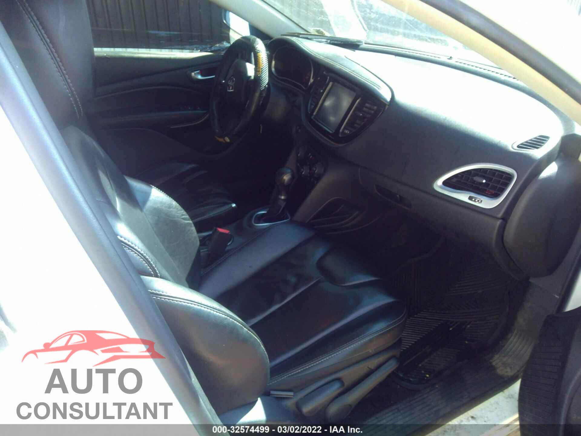 DODGE DART 2016 - 1C3CDFCB8GD517233