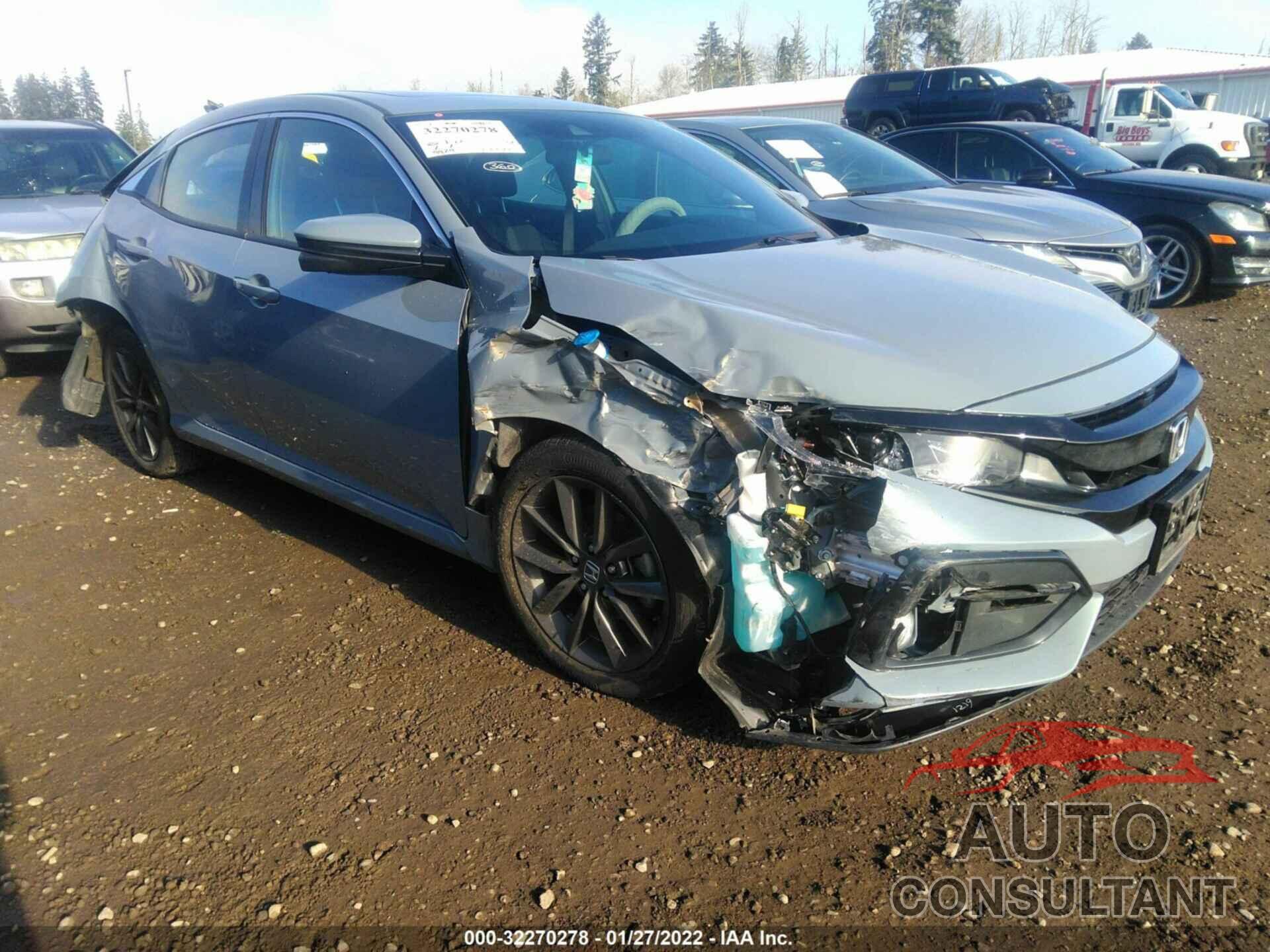 HONDA CIVIC HATCHBACK 2020 - SHHFK7H63LU421396