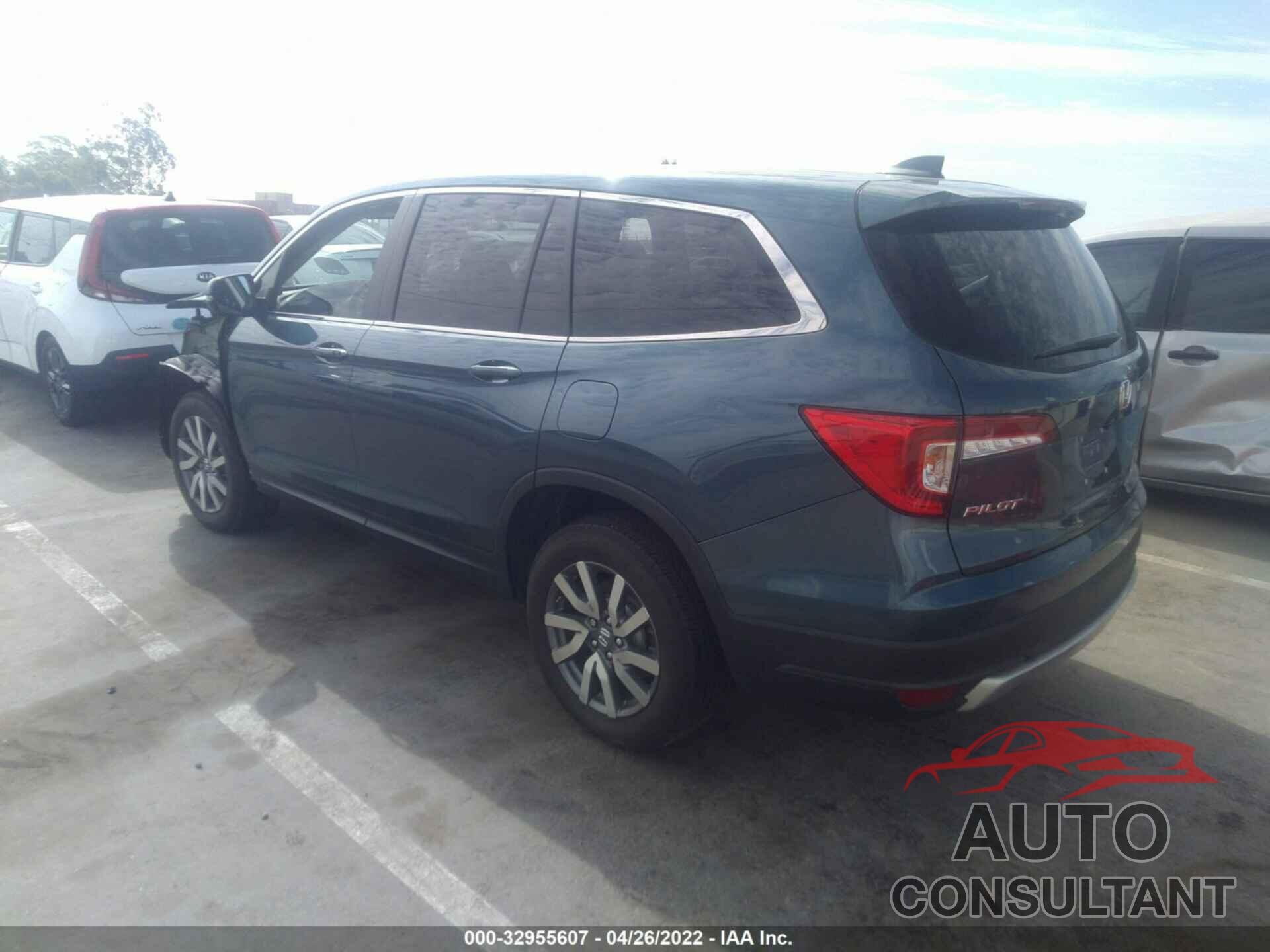 HONDA PILOT 2021 - 5FNYF6H34MB036400