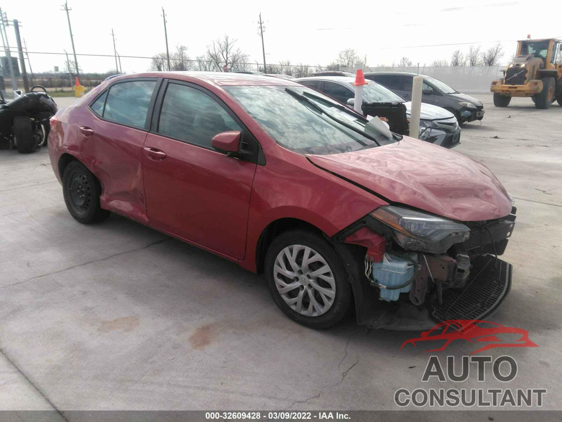 TOYOTA COROLLA 2017 - 5YFBURHE9HP586149