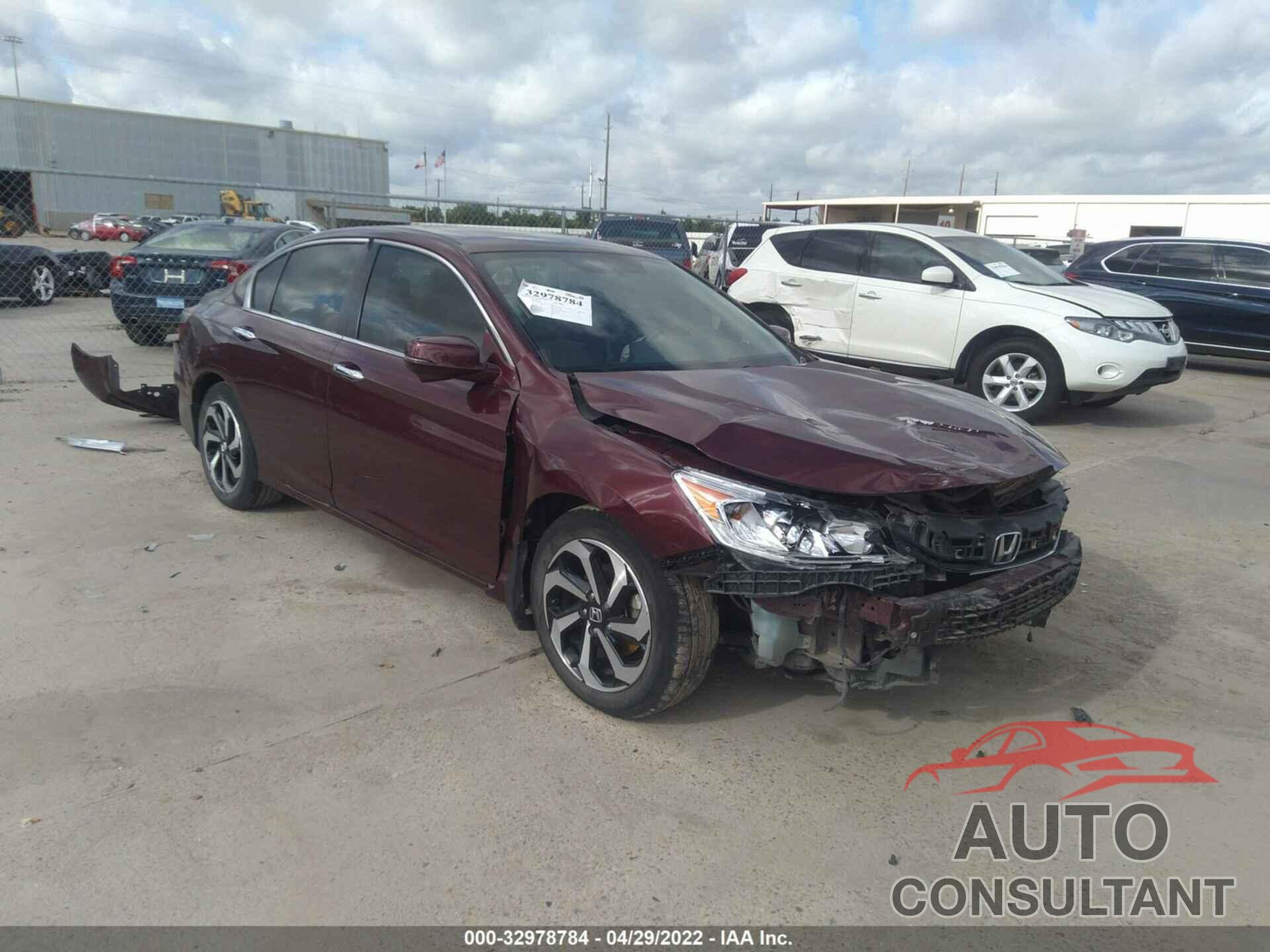 HONDA ACCORD SEDAN 2016 - 1HGCR2F84GA155250