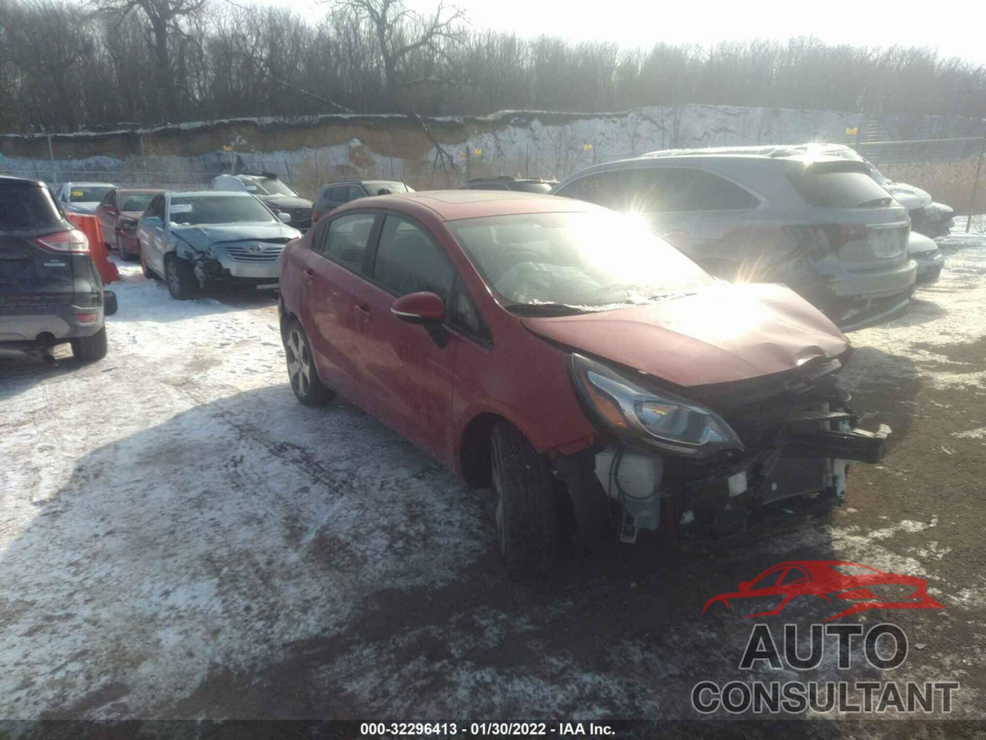 KIA RIO 2016 - KNADN4A3XG6676009