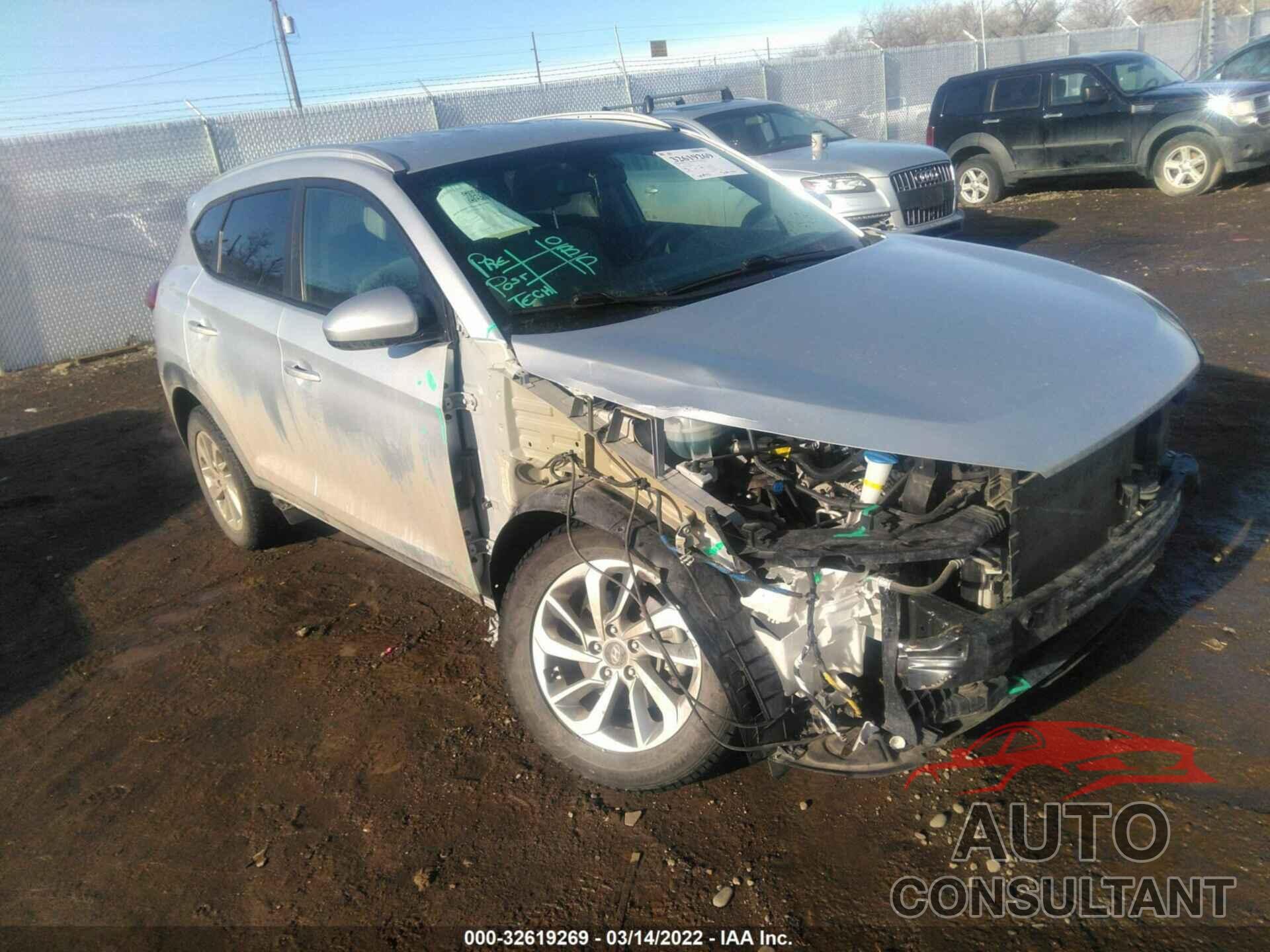HYUNDAI TUCSON 2018 - KM8J3CA44JU765944