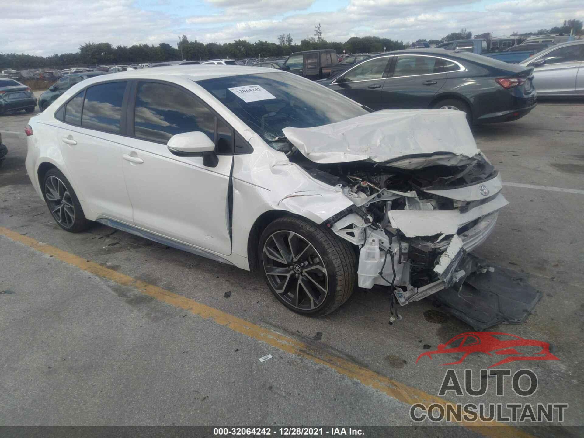TOYOTA COROLLA 2021 - JTDS4MCE7MJ063821