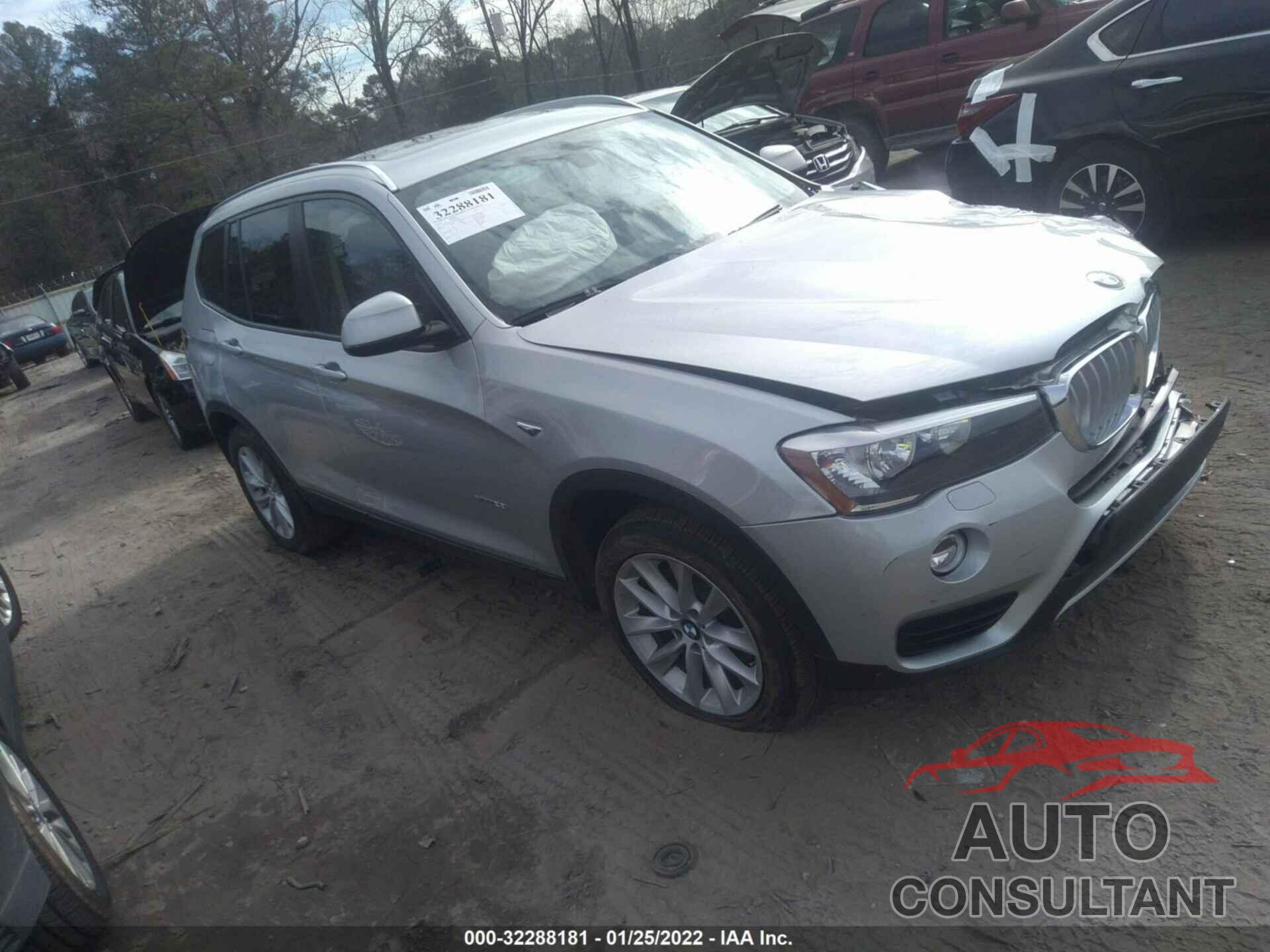 BMW X3 2017 - 5UXWX9C38H0W74570