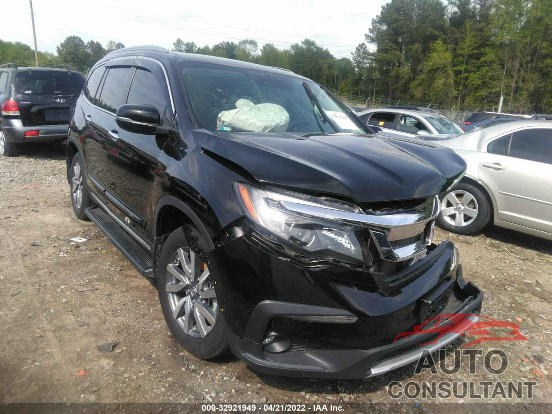 HONDA PILOT 2019 - 5FNYF5H53KB026028