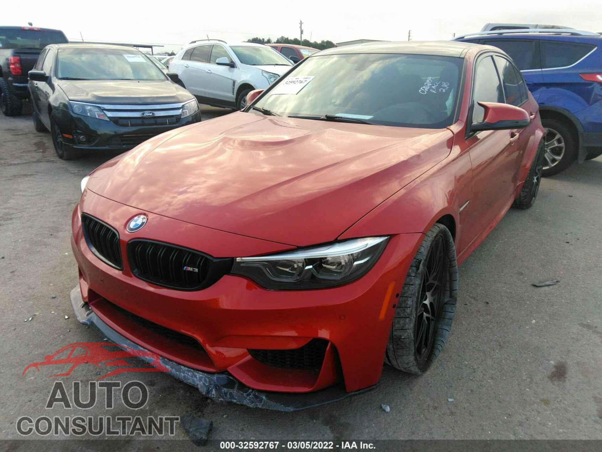 BMW M3 2018 - WBS8M9C5XJ5J79289