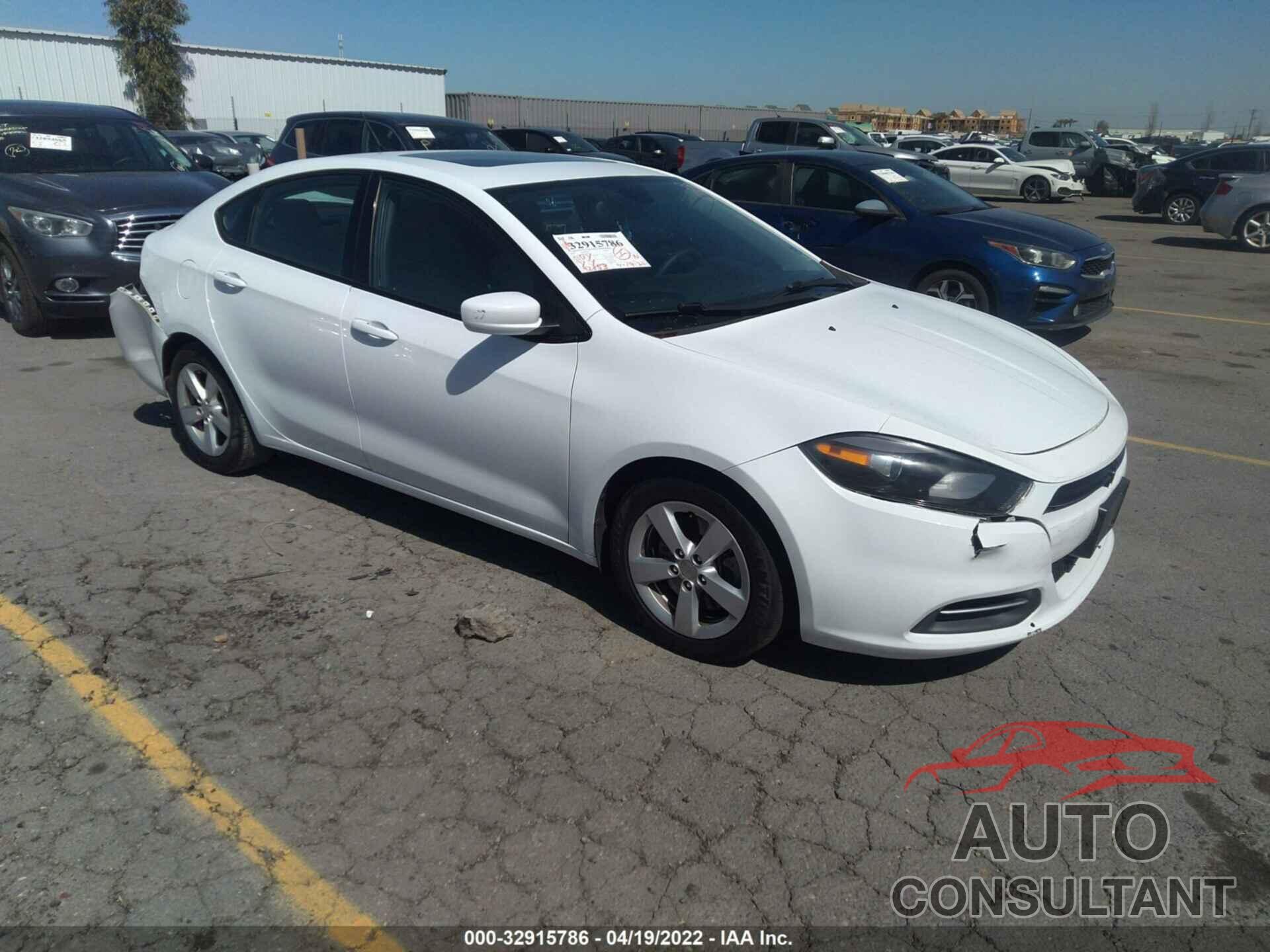 DODGE DART 2016 - 1C3CDFBB4GD679930