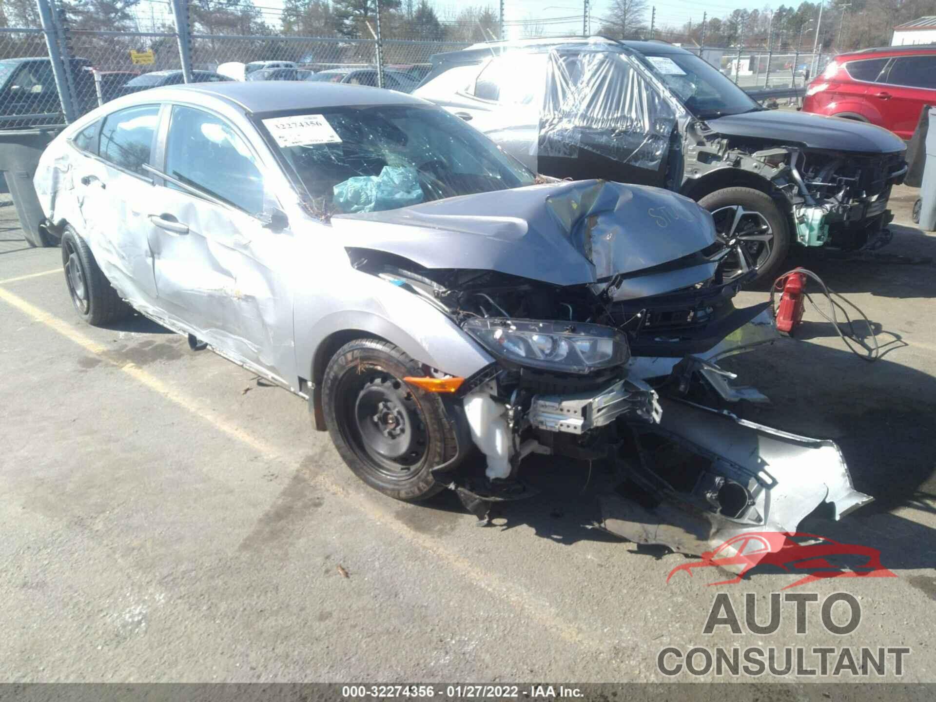 HONDA CIVIC SEDAN 2016 - 19XFC2F55GE095298