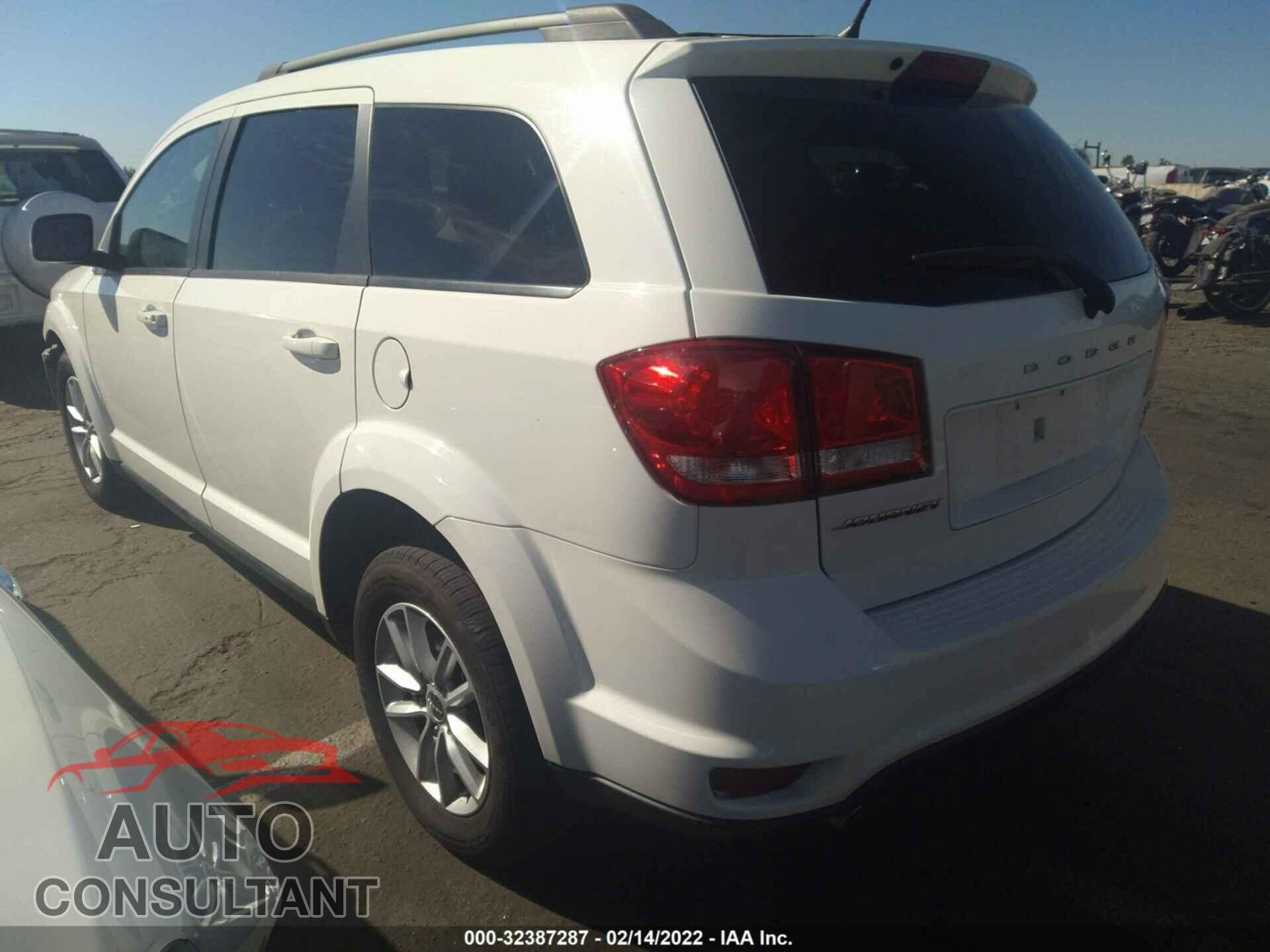 DODGE JOURNEY 2016 - 3C4PDCBG7GT224801