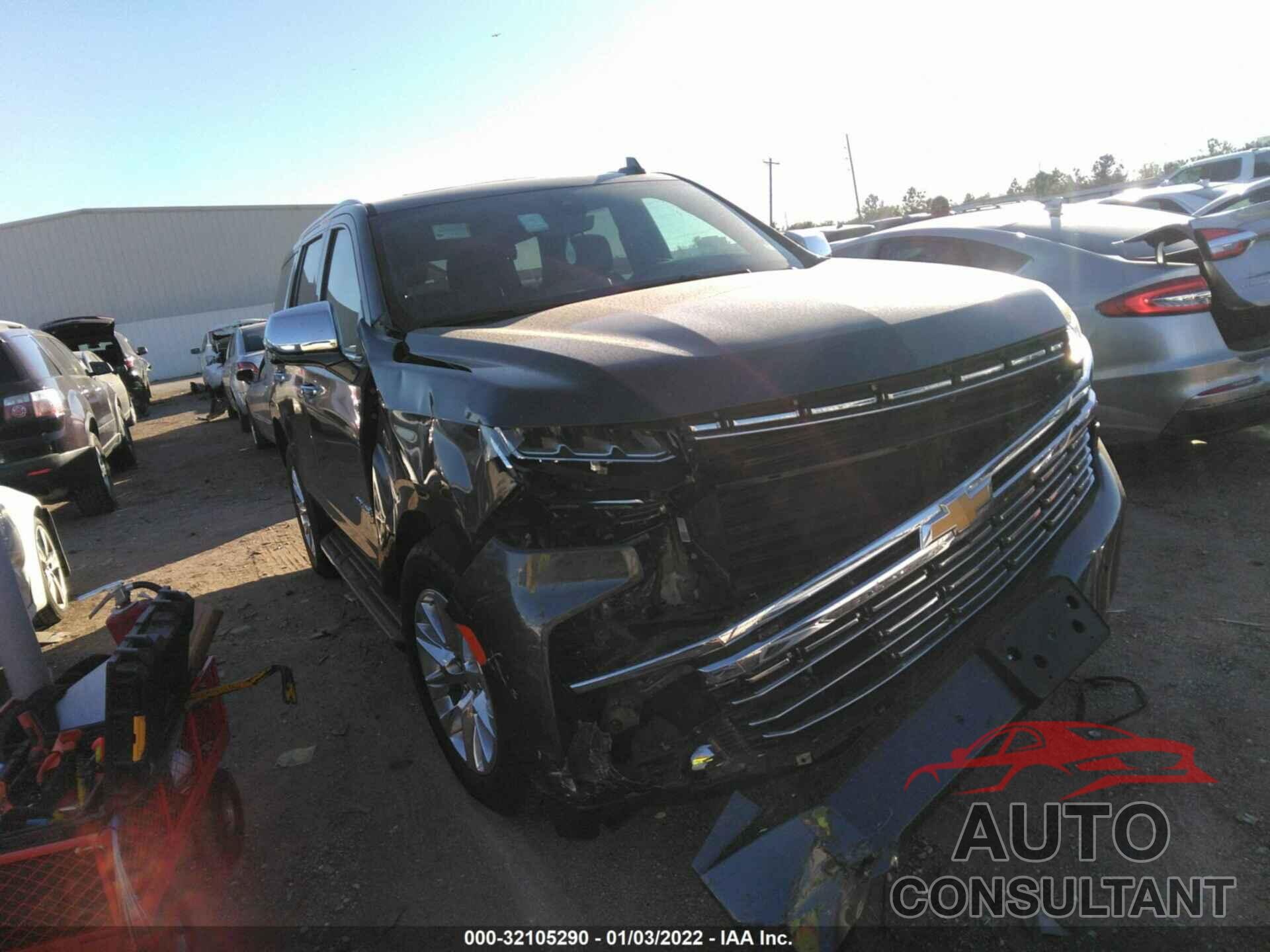 CHEVROLET TAHOE 2021 - 1GNSCSKD5MR344461