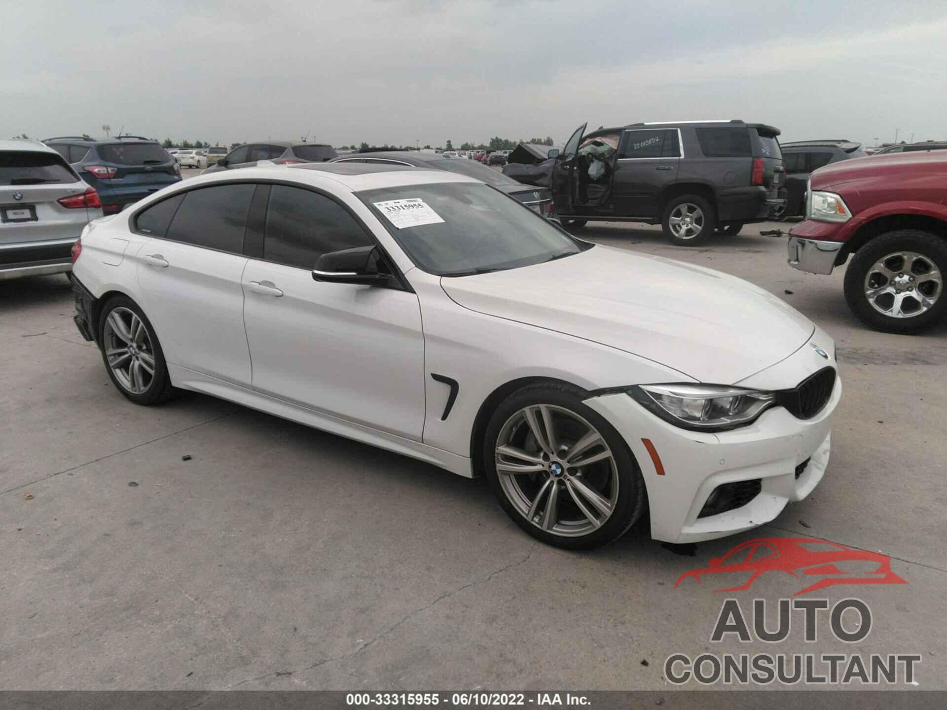 BMW 4 SERIES 2017 - WBA4E3C57HG187071