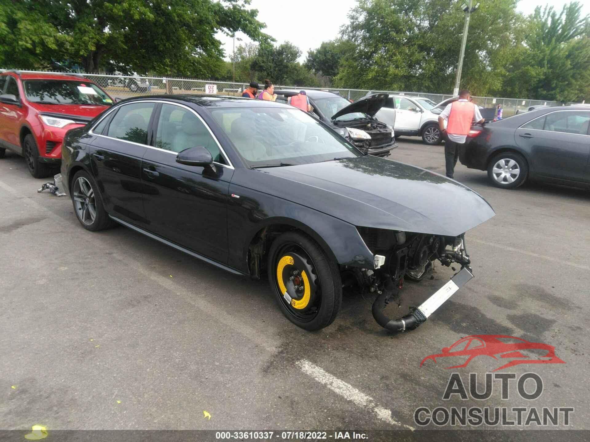 AUDI A4 2017 - WAUPNAF43HA172526