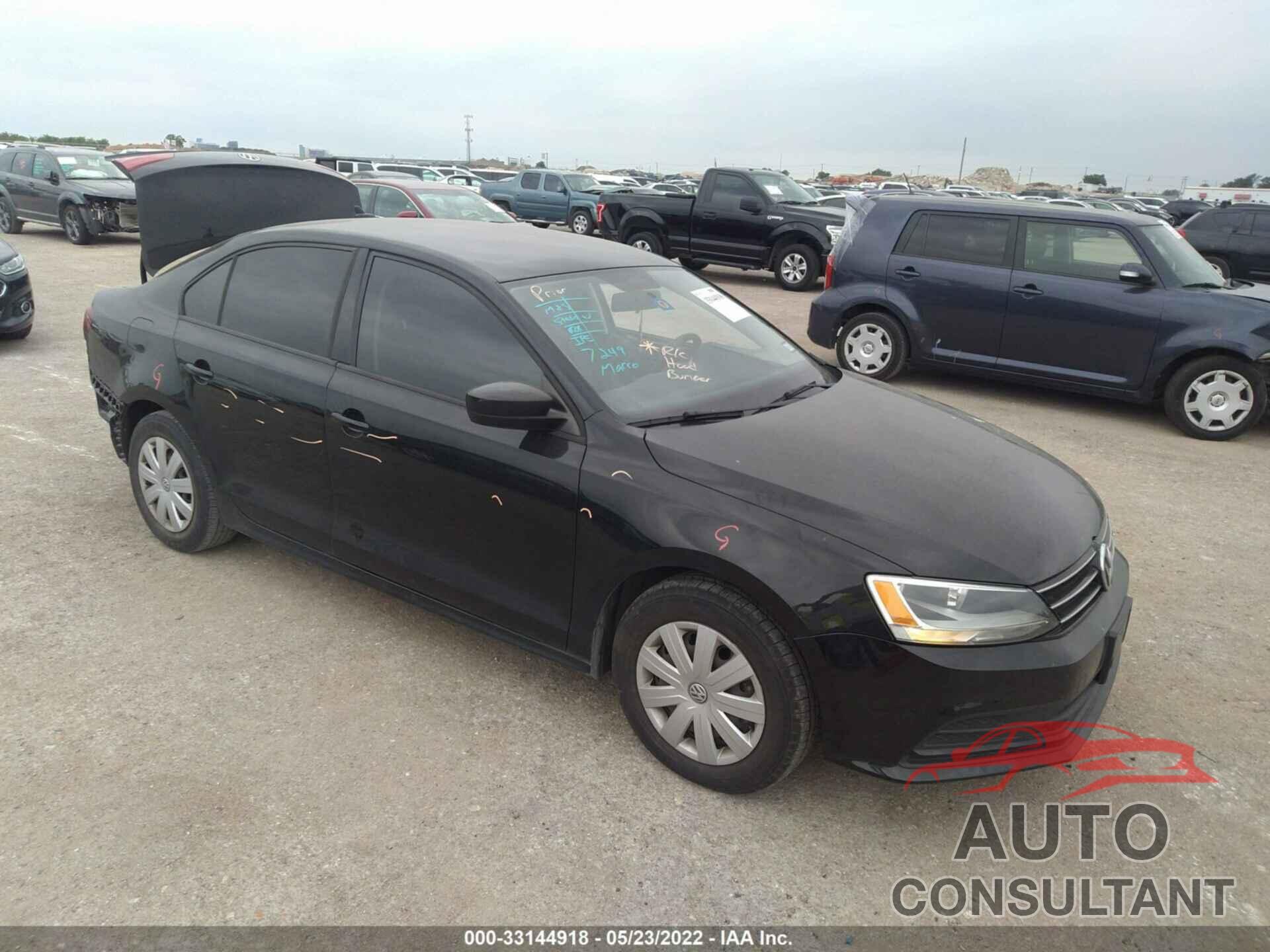 VOLKSWAGEN JETTA SEDAN 2016 - 3VW267AJ9GM366664