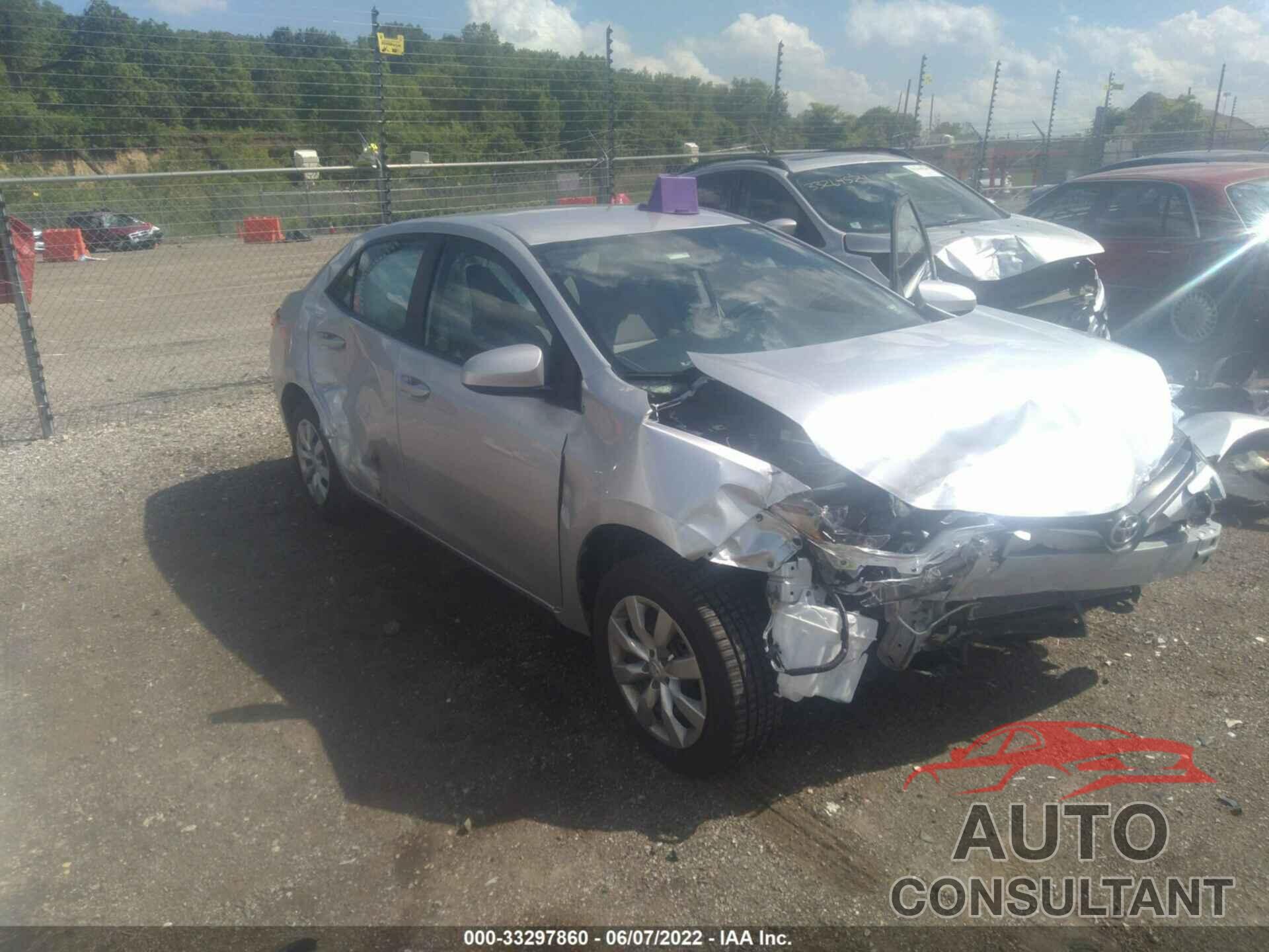 TOYOTA COROLLA 2016 - 5YFBURHEXGP551036
