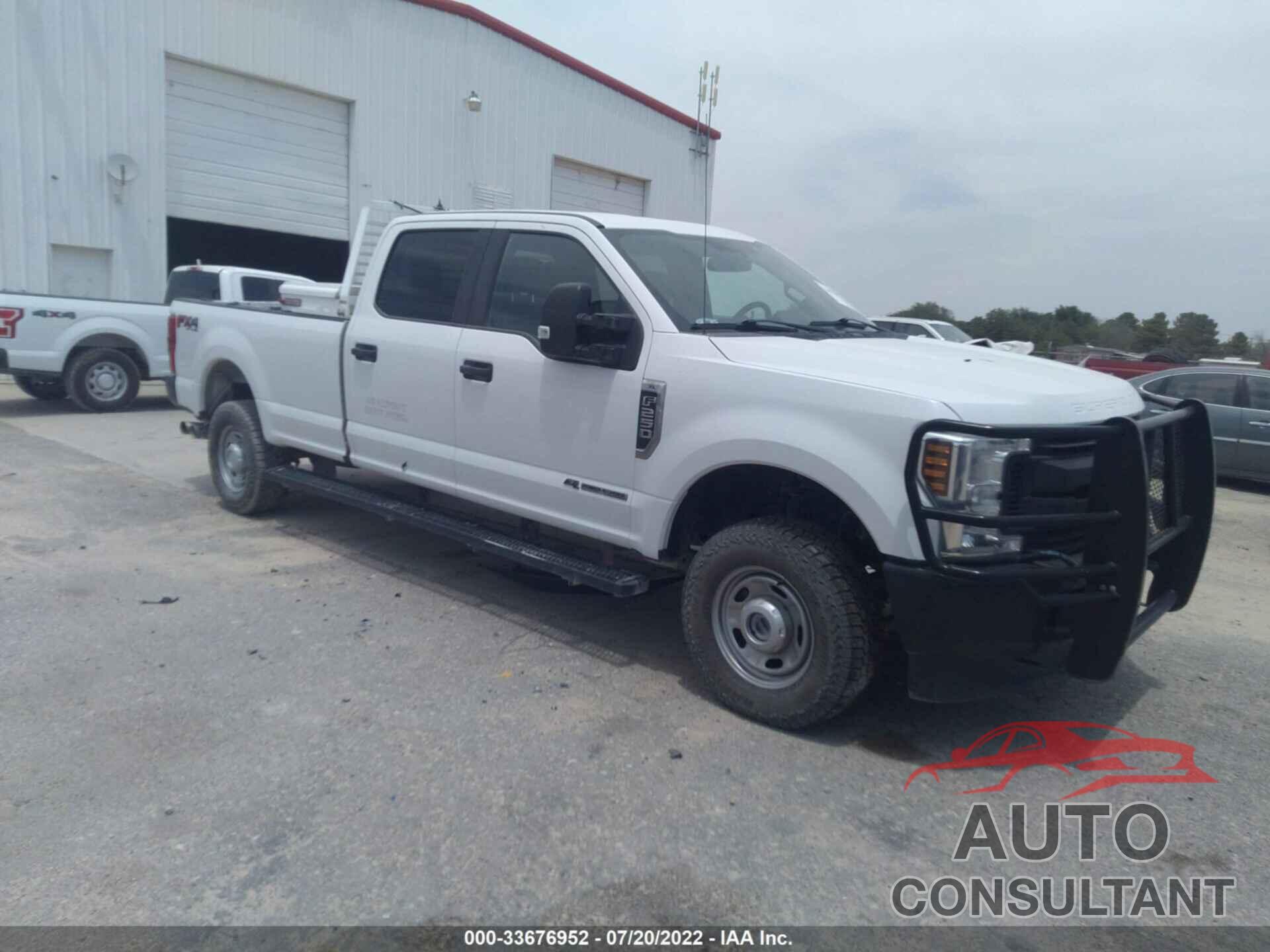 FORD SUPER DUTY F-250 SRW 2019 - 1FT7W2BT3KED15672