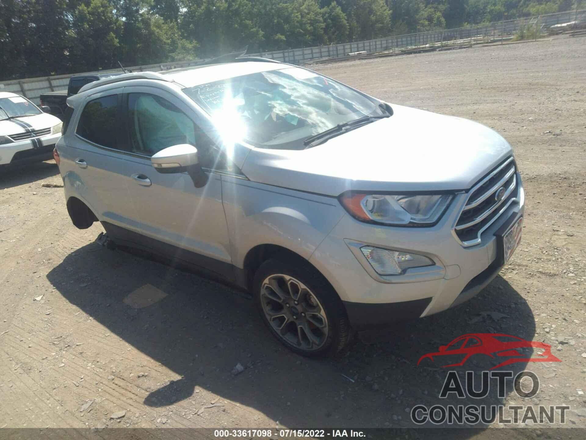 FORD ECOSPORT 2020 - MAJ6S3KL5LC351587