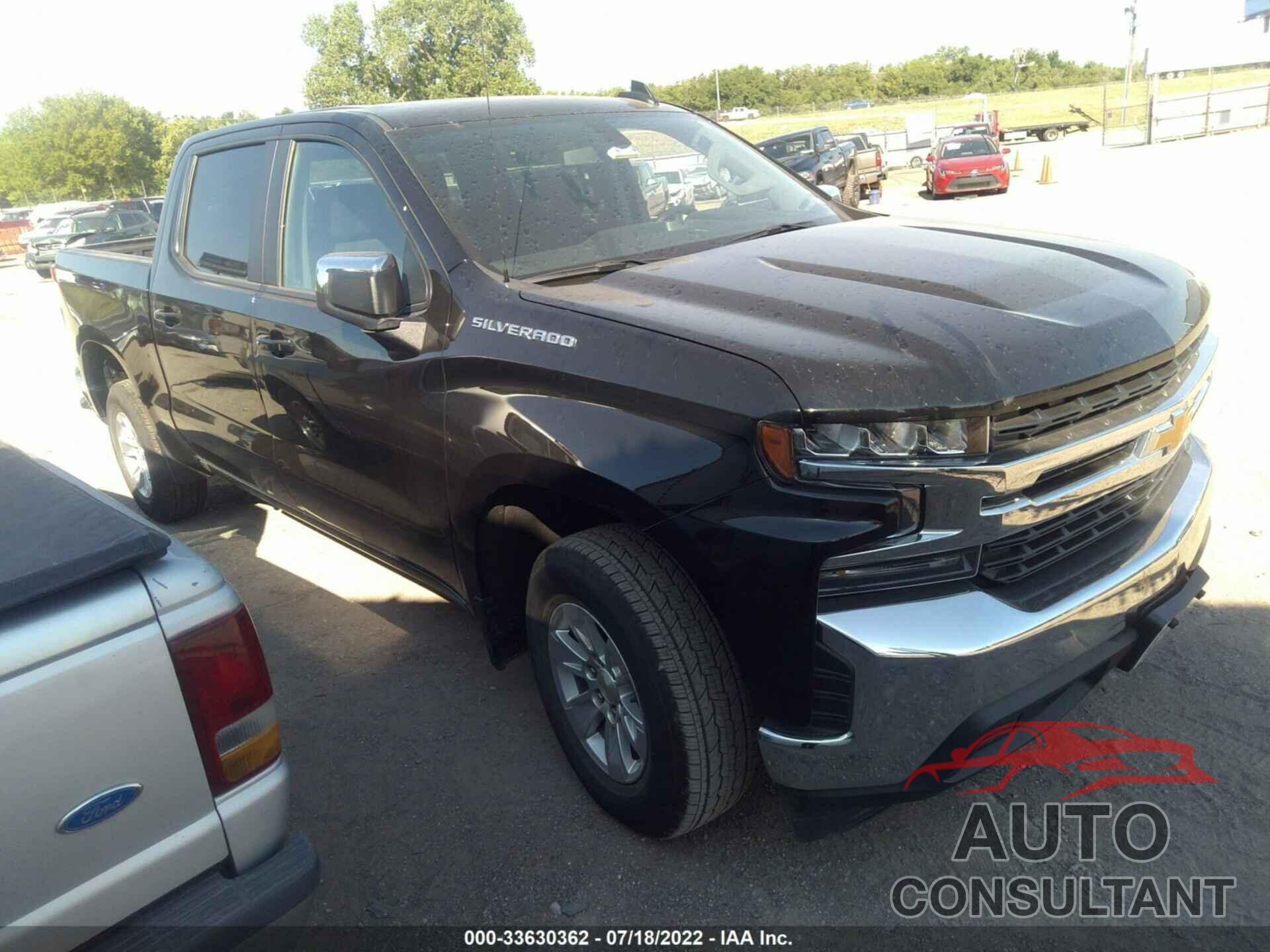 CHEVROLET SILVERADO 1500 2021 - 3GCPWCED5MG458094